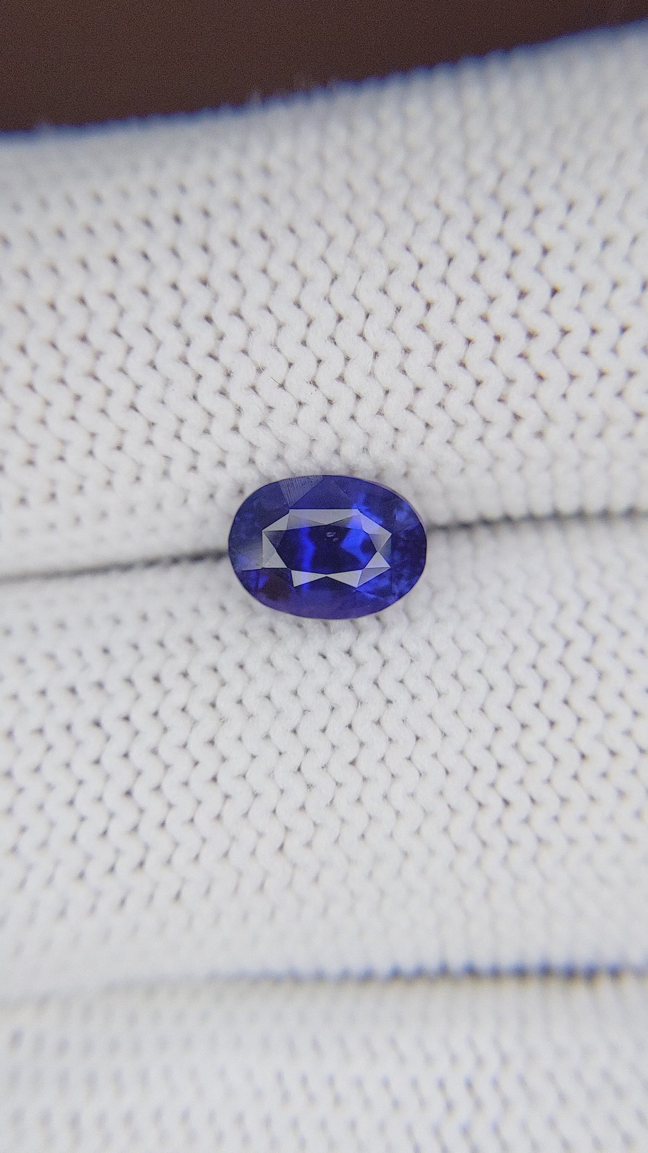 1.72 Ct. Color Change Sapphire from Tanzania Size Video
