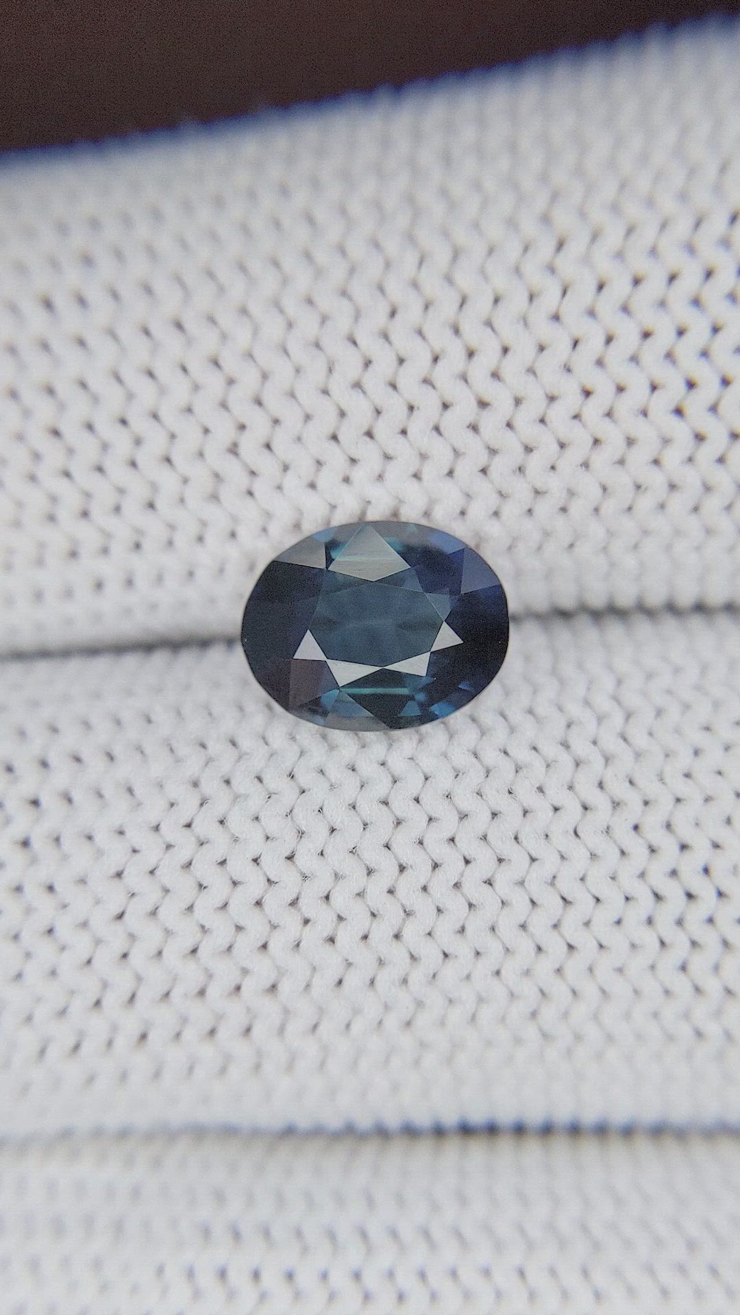 2.12 Ct. Greenish Blue Sapphire from Nigeria Size Video