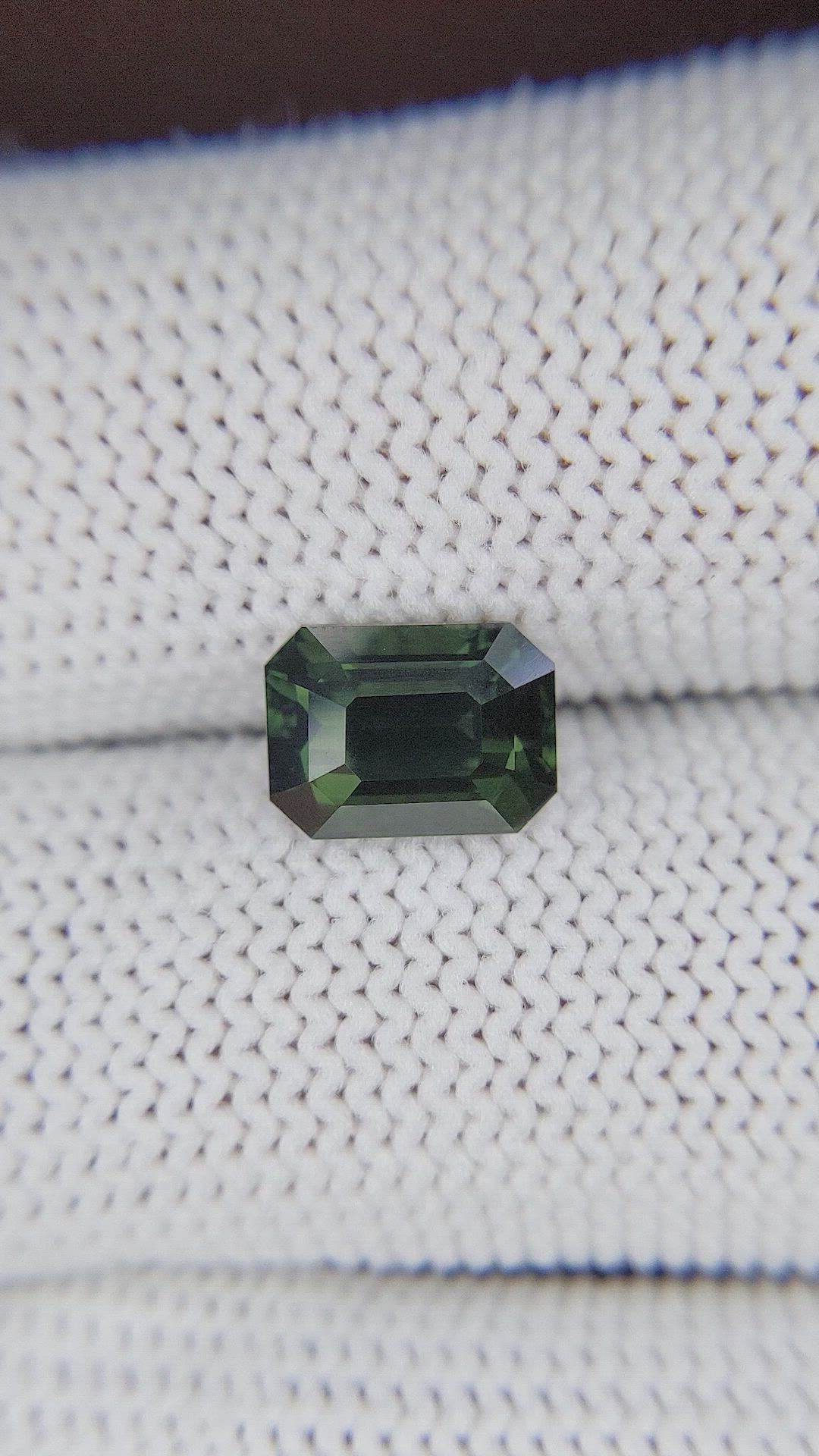 3.01 Ct. Green Sapphire from Nigeria Size Video