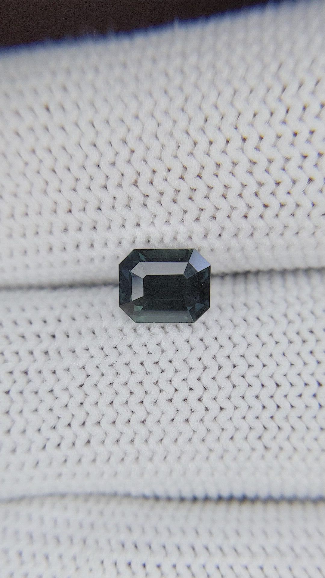1.49 Ct. Bluish Green Sapphire from Nigeria Size Video