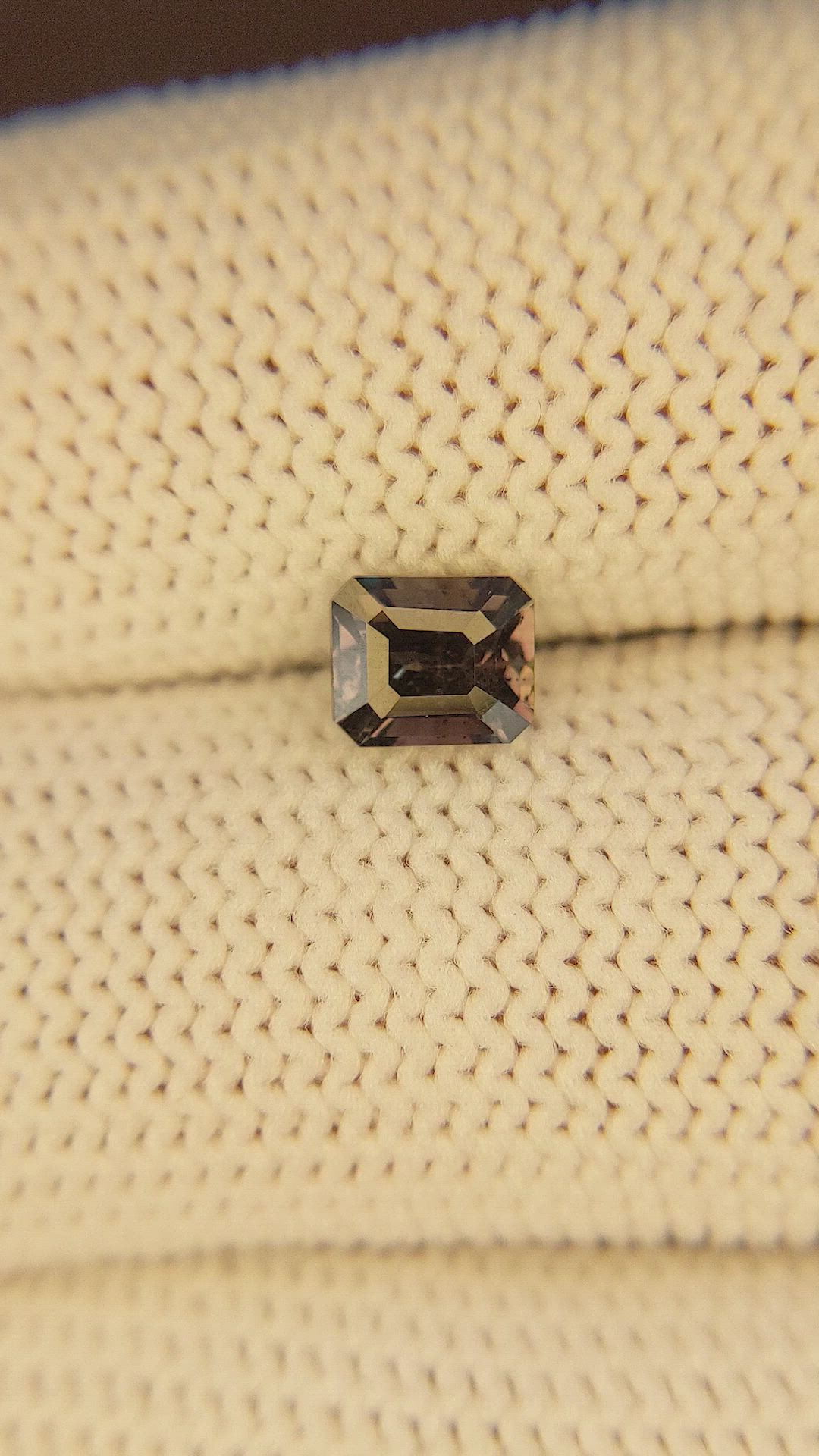 1.03 Ct. Color Change Sapphire from Tanzania Size Video