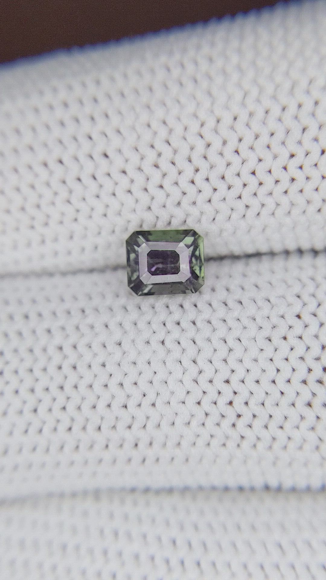 1.03 Ct. Color Change Sapphire from Tanzania Size Video