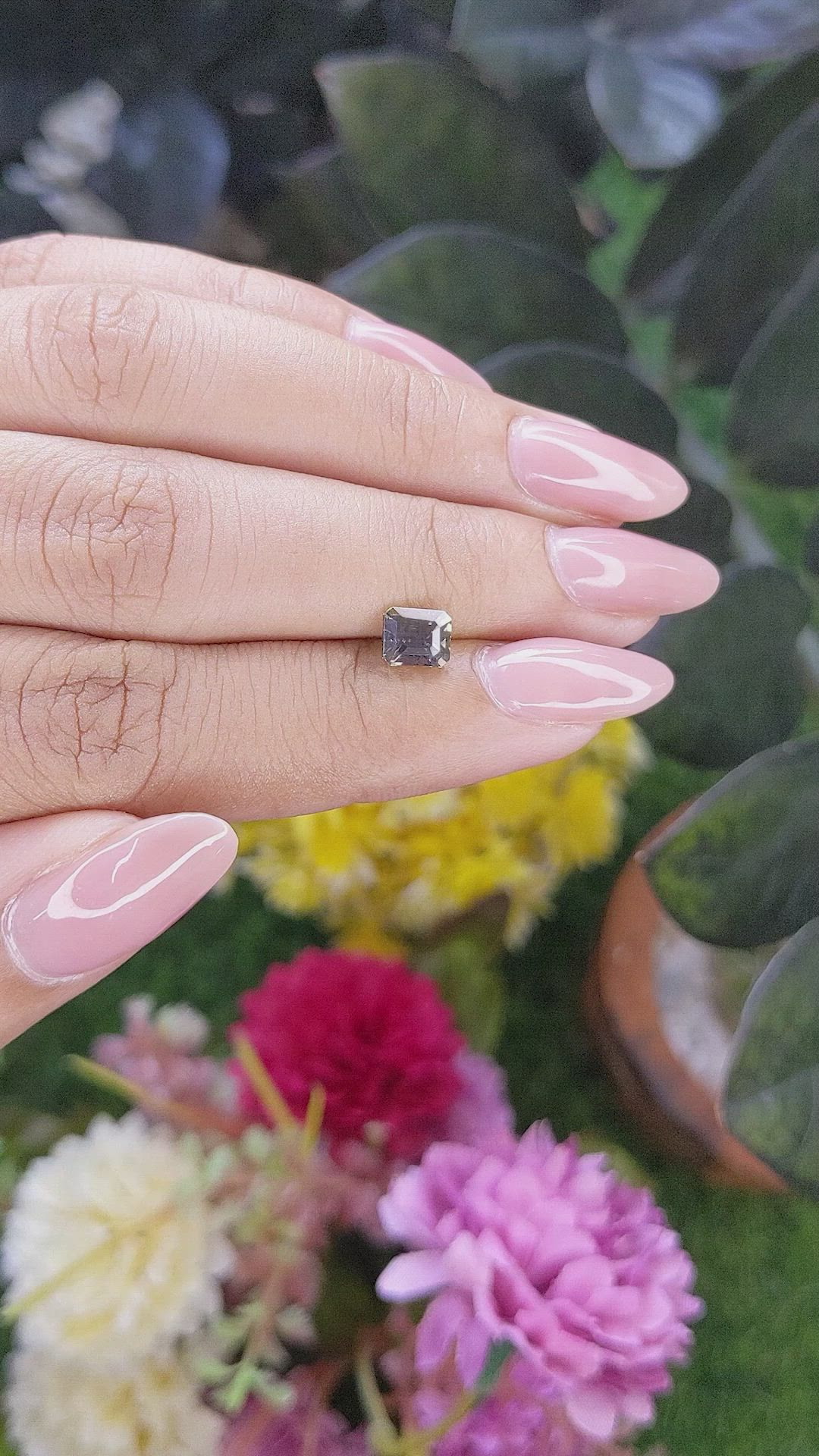 1.03 Ct. Color Change Sapphire from Tanzania Size Video