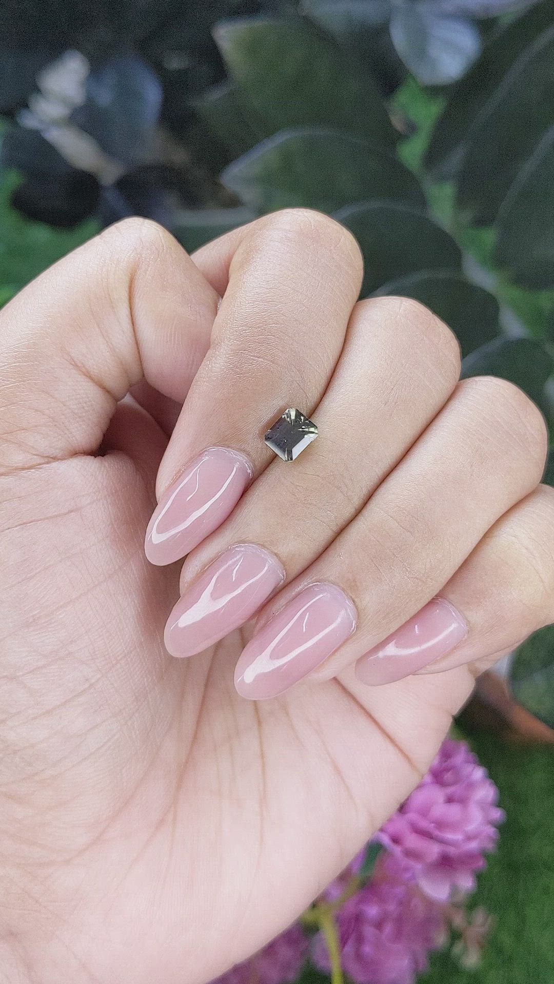 1.03 Ct. Color Change Sapphire from Tanzania Size Video