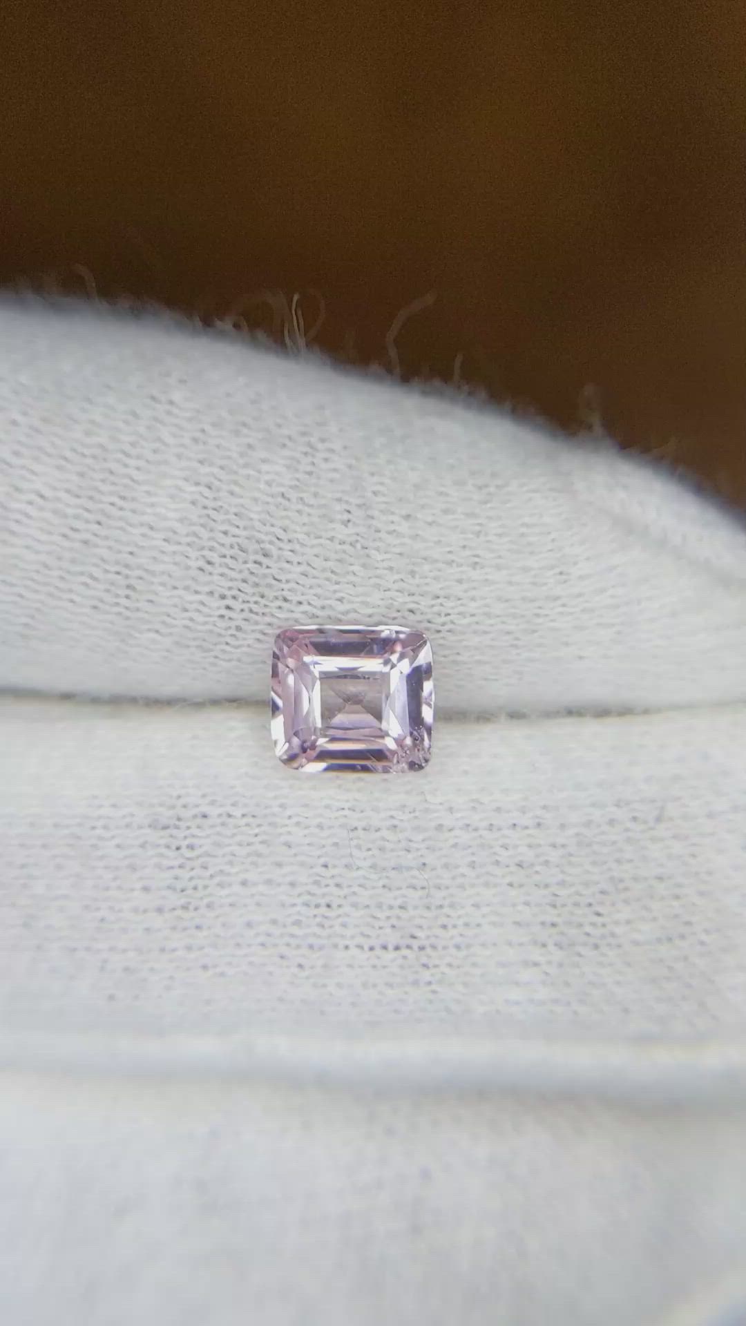1.51 Ct. Pink Sapphire from Ceylon (Sri Lanka) Size Video