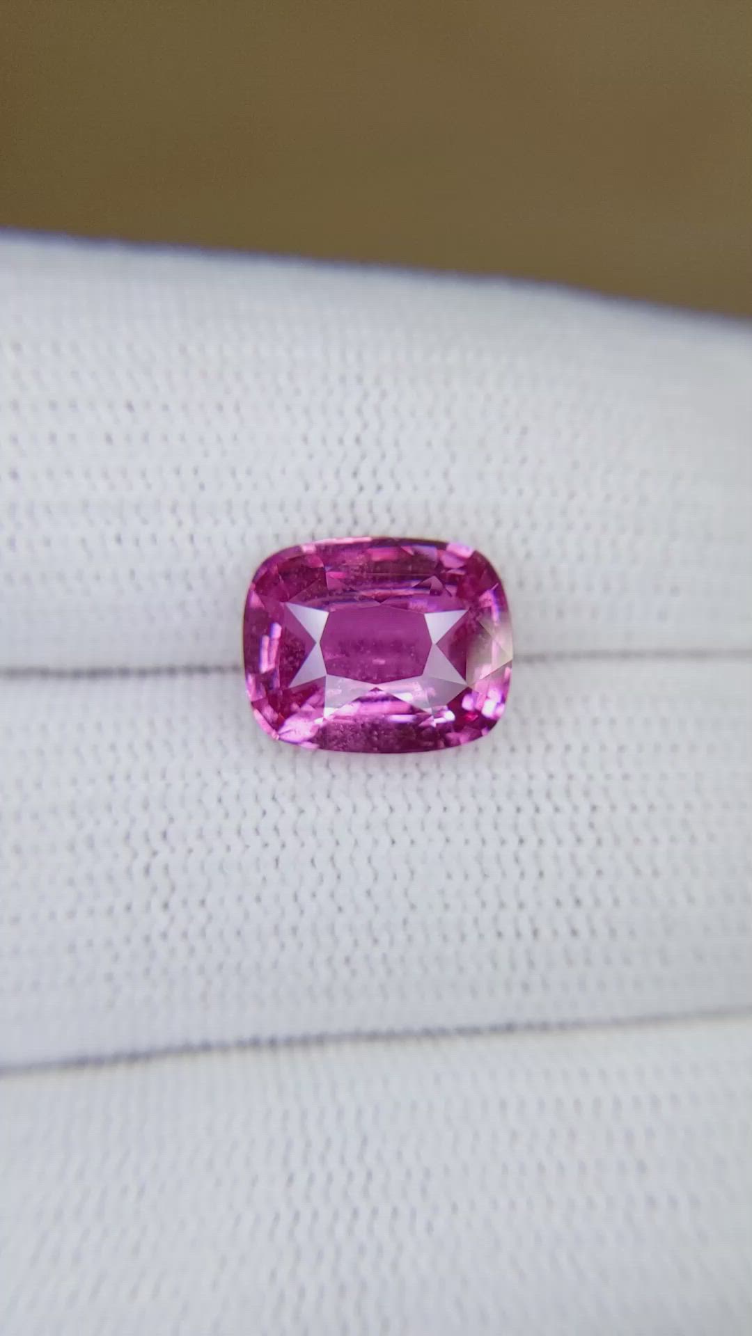 5.08 Ct. Pink Sapphire from Madagascar Size Video