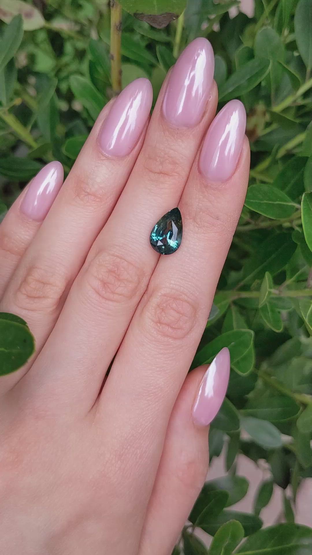 5.00 Ct. Bi Color Sapphire from Madagascar Size Video