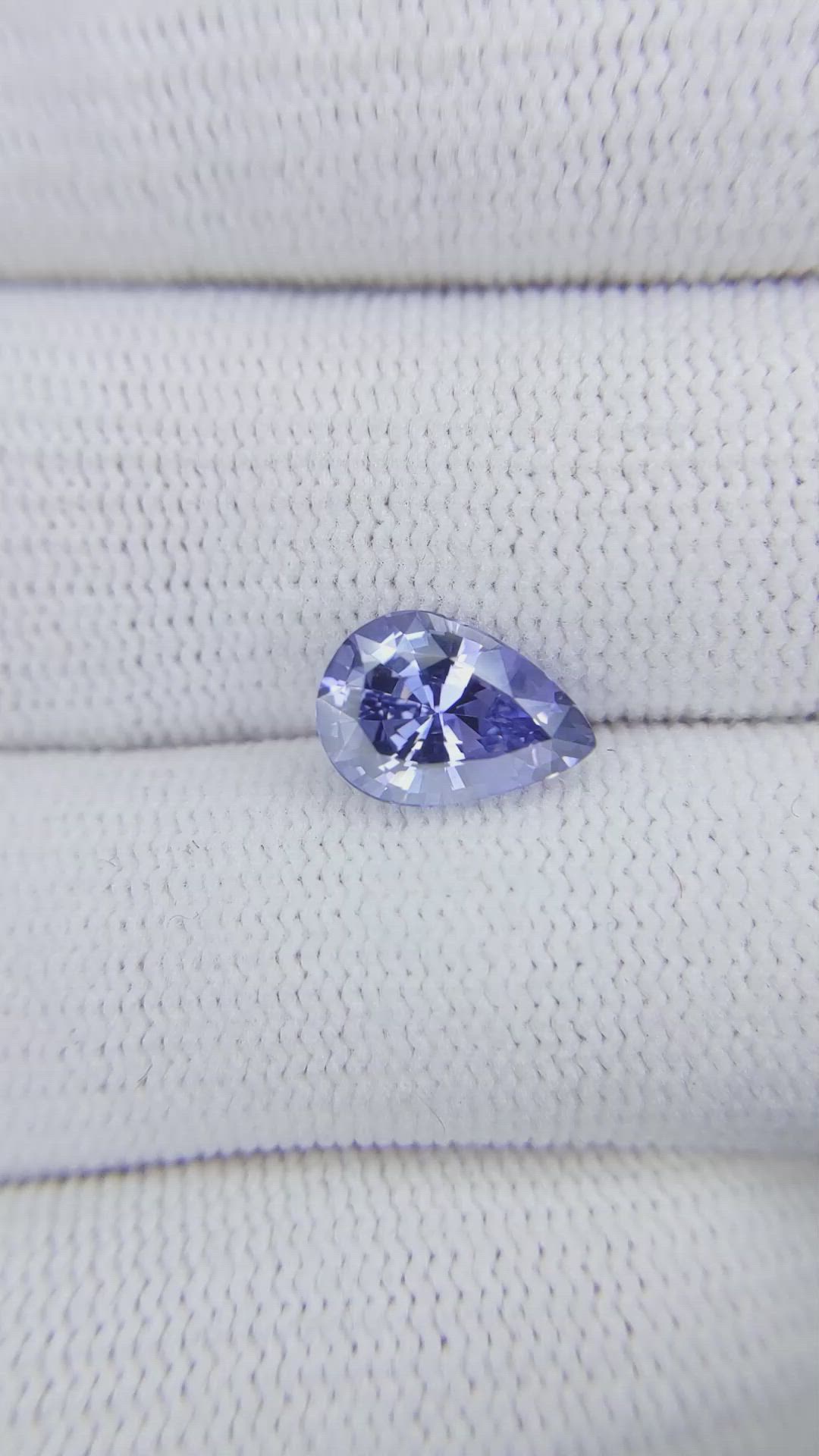 2.02 Ct. Blue Sapphire from Ceylon (Sri Lanka) Size Video