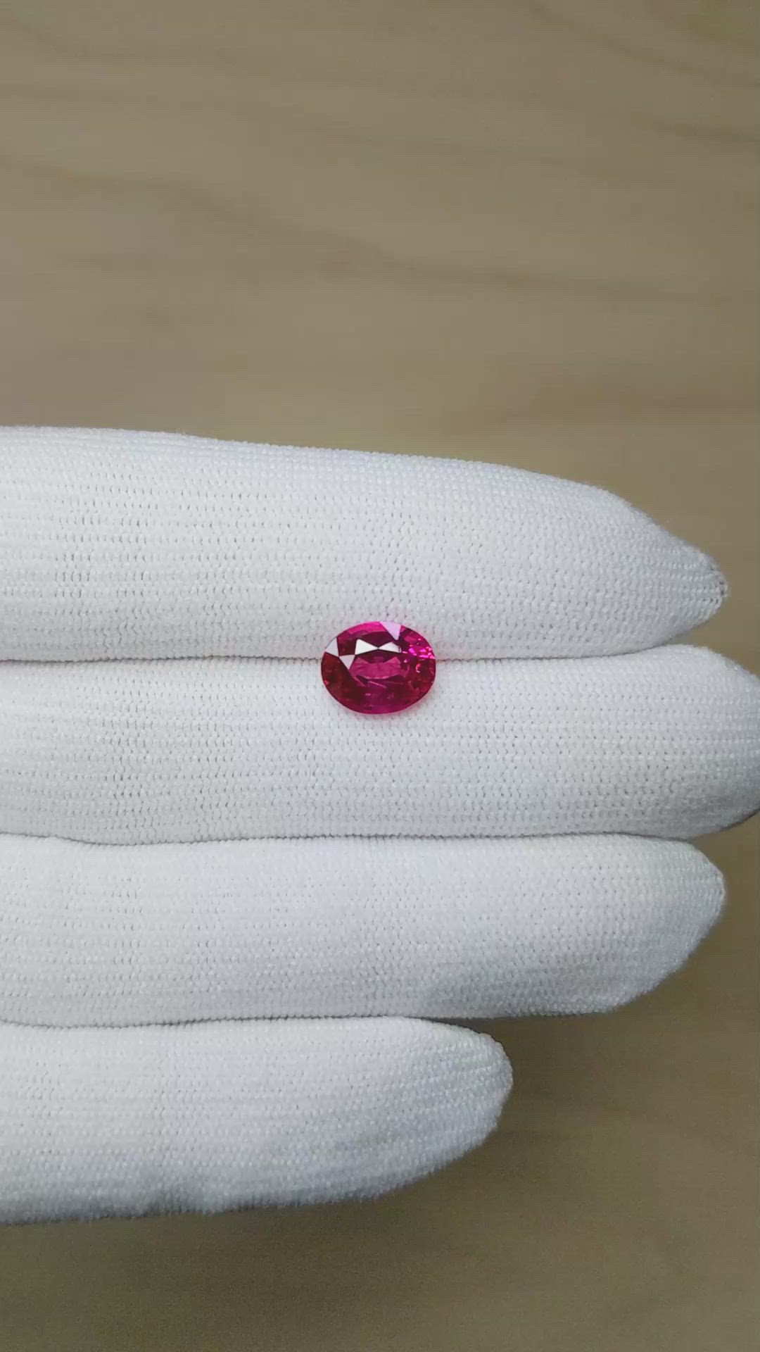 3.04 Ct. Pink Sapphire from Ceylon (Sri Lanka) Size Video