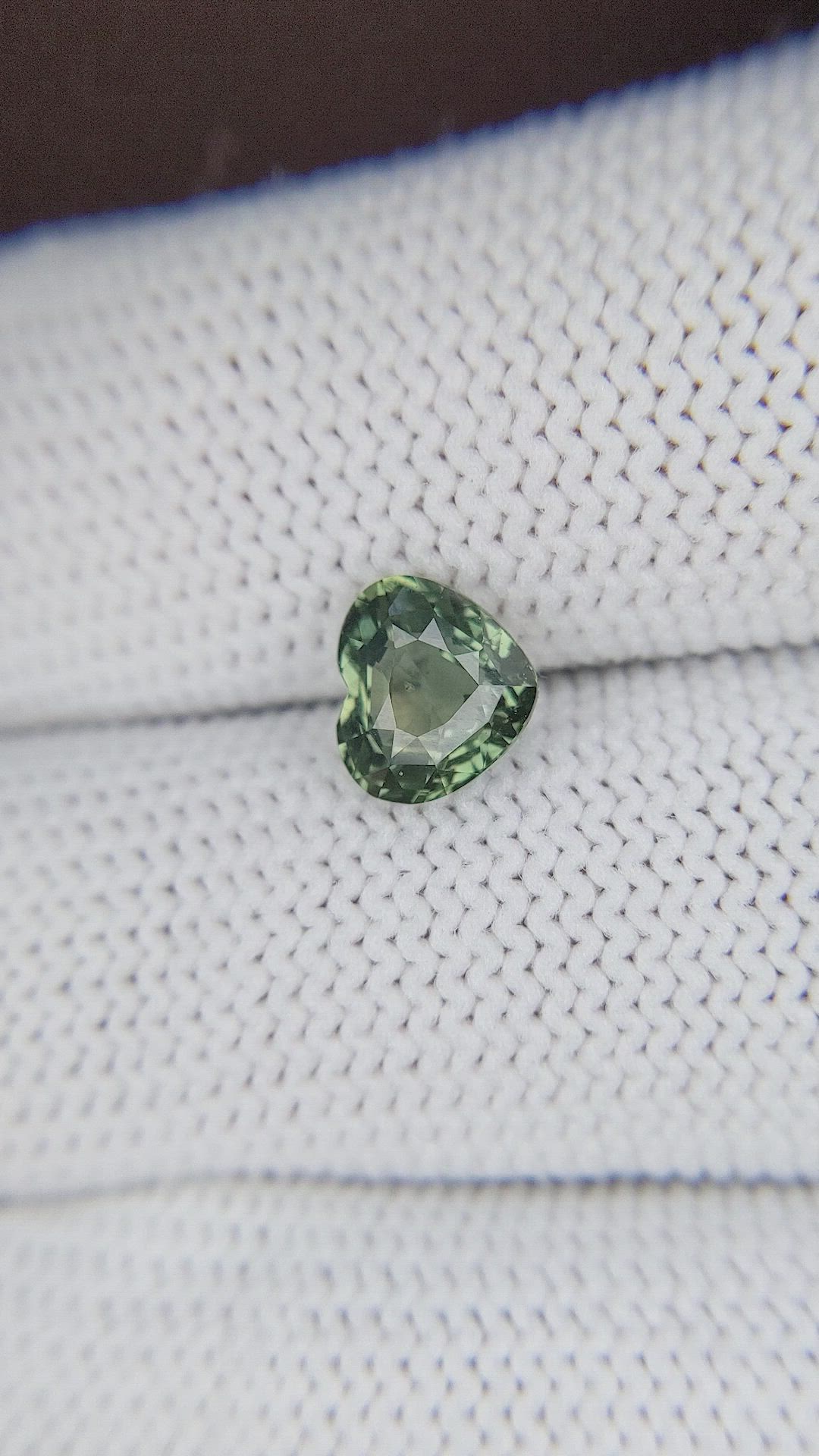 1.79 Ct. Green Sapphire from Tanzania Size Video