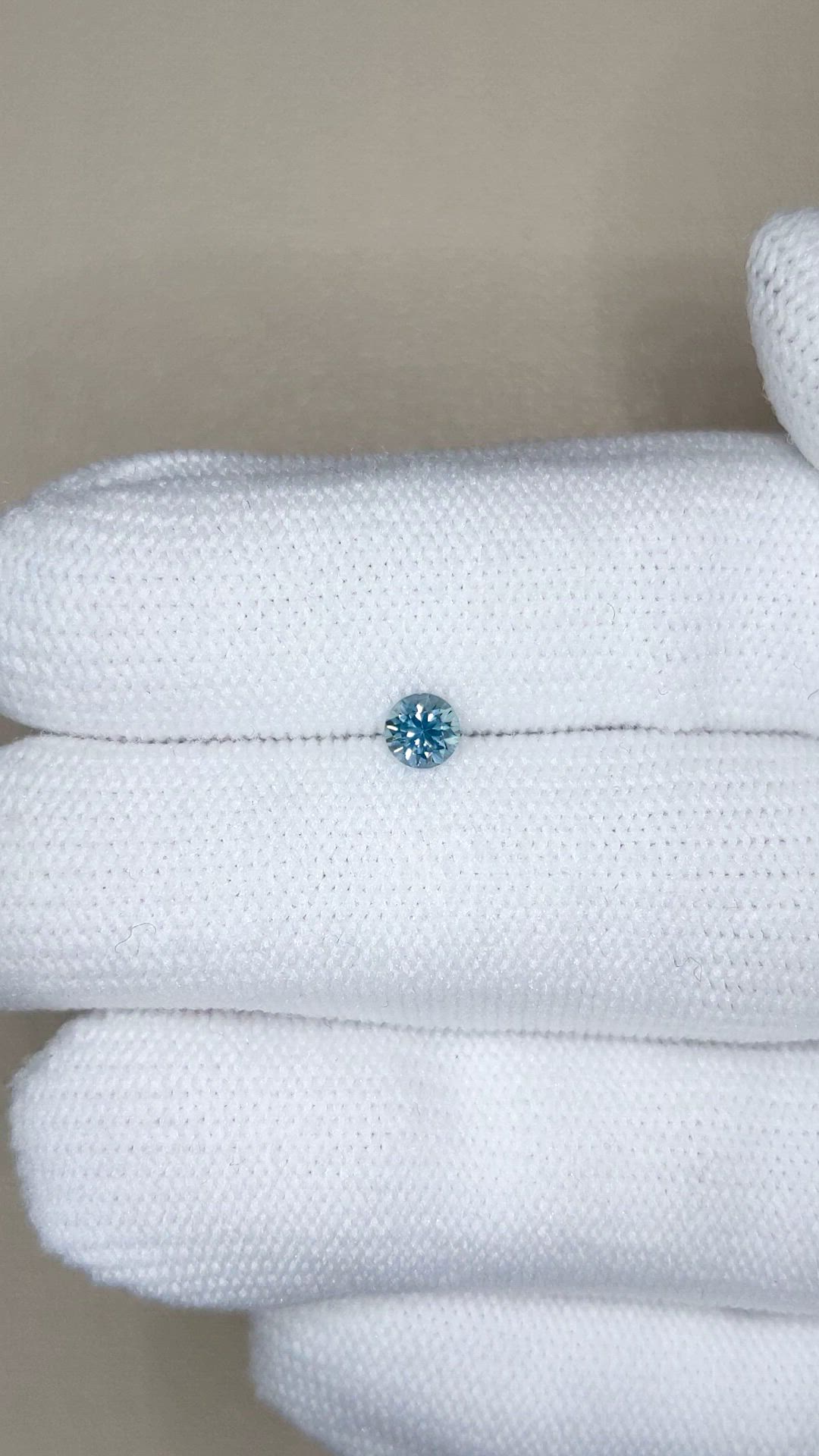 0.29 Ct. Blue Sapphire from Montana Size Video