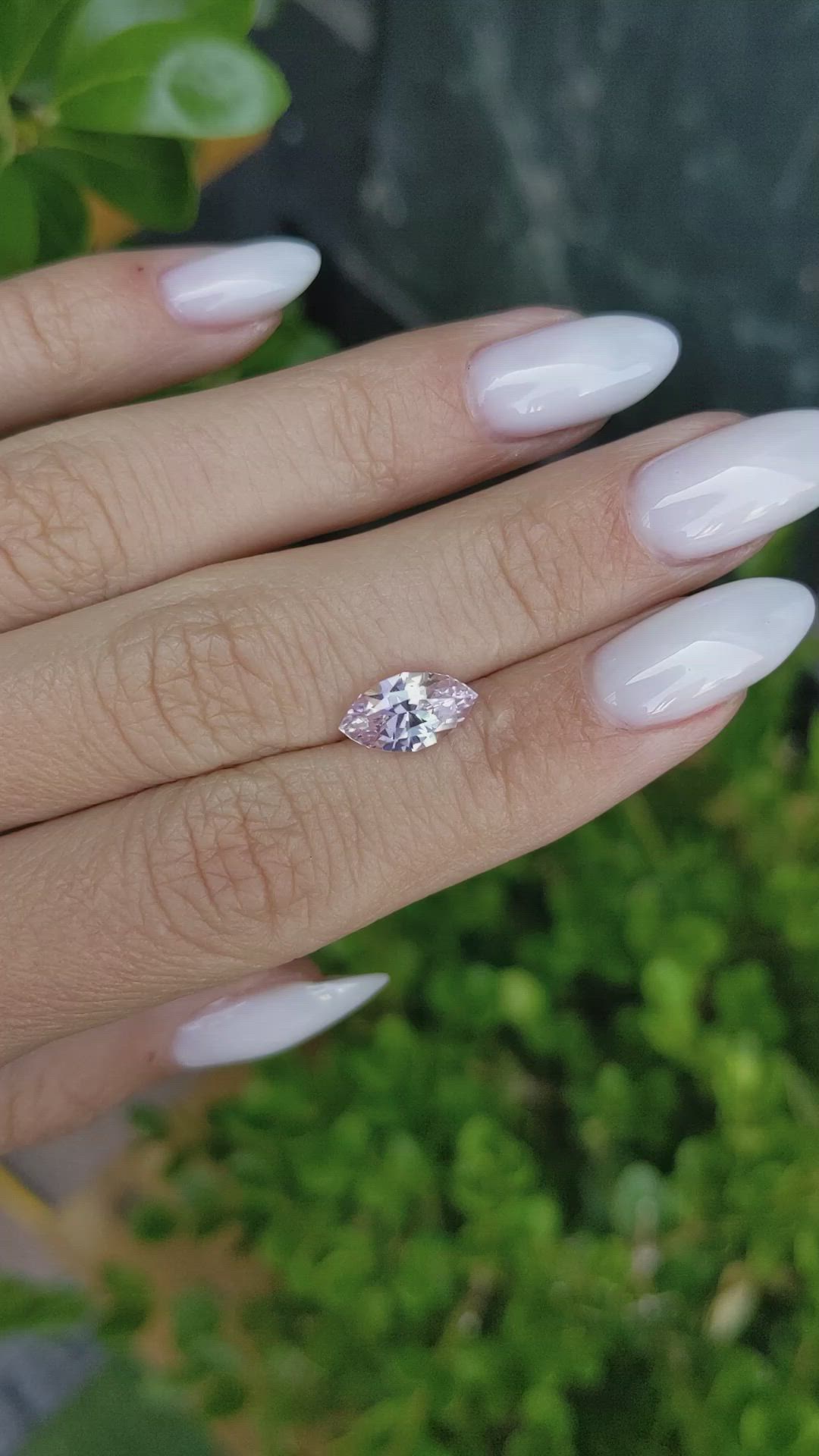 2.56 Ct. Pink Sapphire from Ceylon (Sri Lanka) Size Video