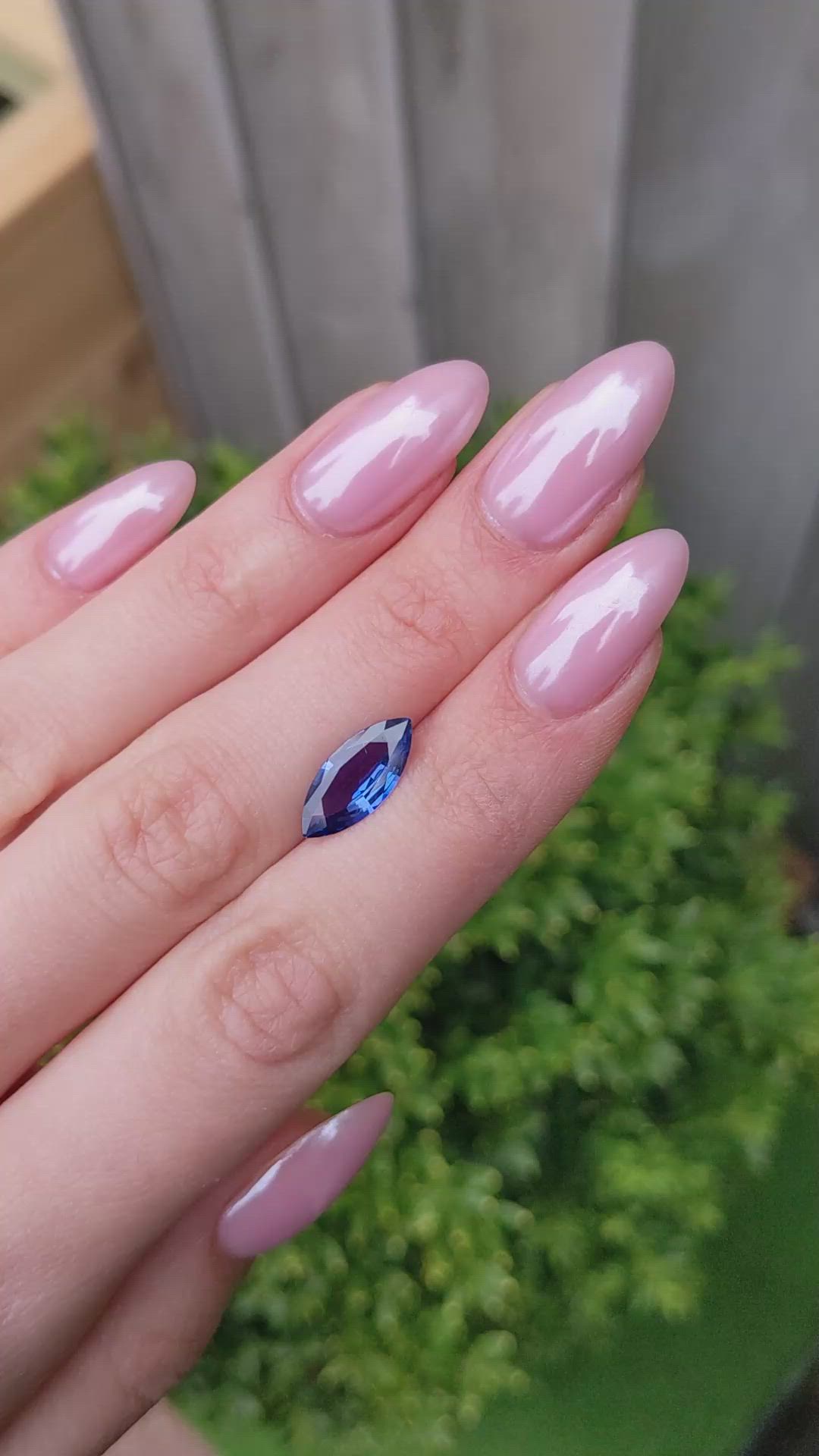 2.50 Ct. Color Change Sapphire from Ceylon (Sri Lanka) Size Video