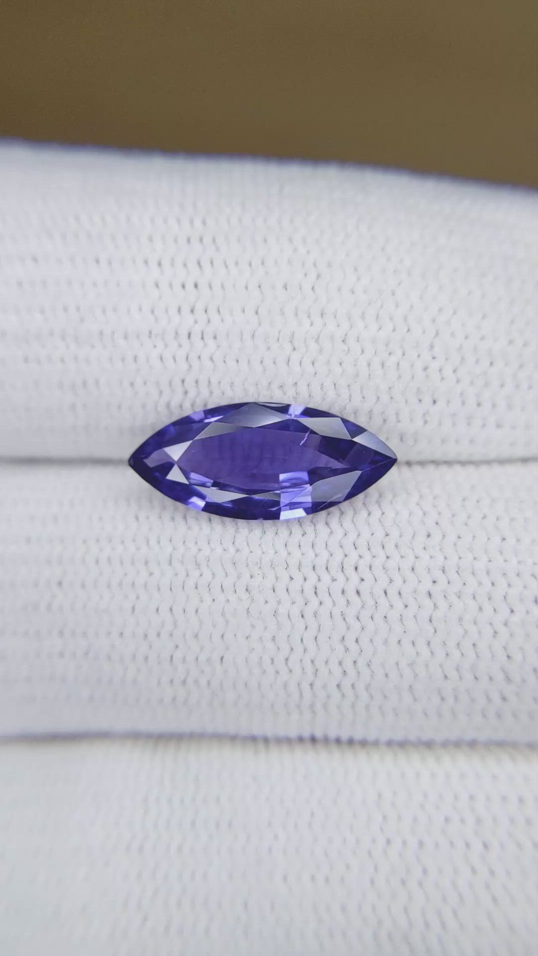 2.50 Ct. Color Change Sapphire from Ceylon (Sri Lanka) Size Video