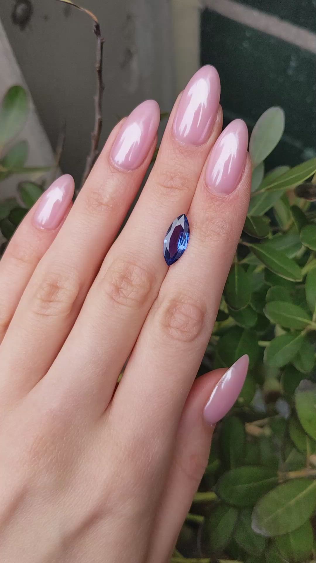 2.50 Ct. Color Change Sapphire from Ceylon (Sri Lanka) Size Video