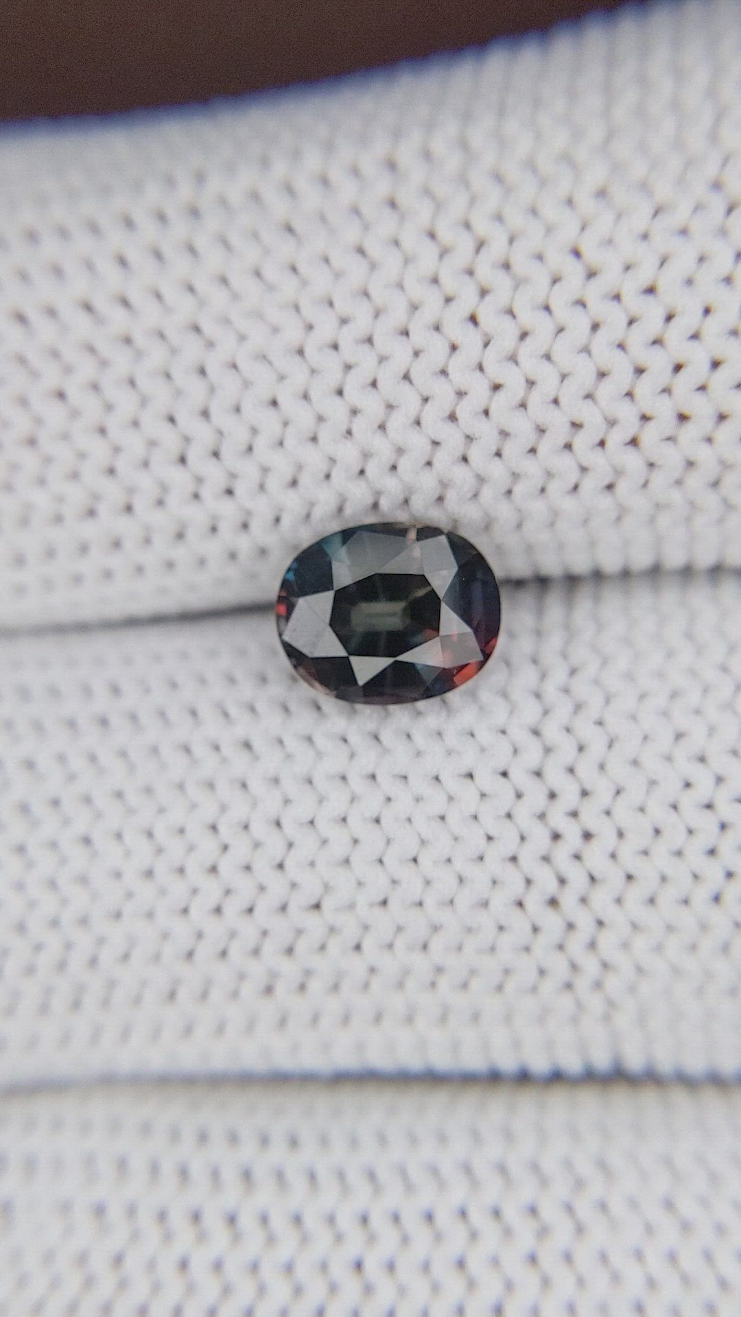 1.74 Ct. Multi Color Sapphire from Tanzania Size Video