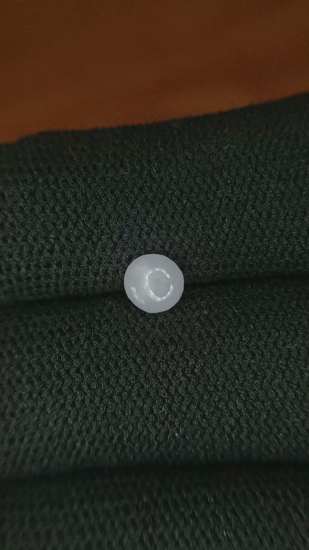 0.94 Ct. Bluish Grey Star Sapphire from Ceylon (Sri Lanka) Size Video