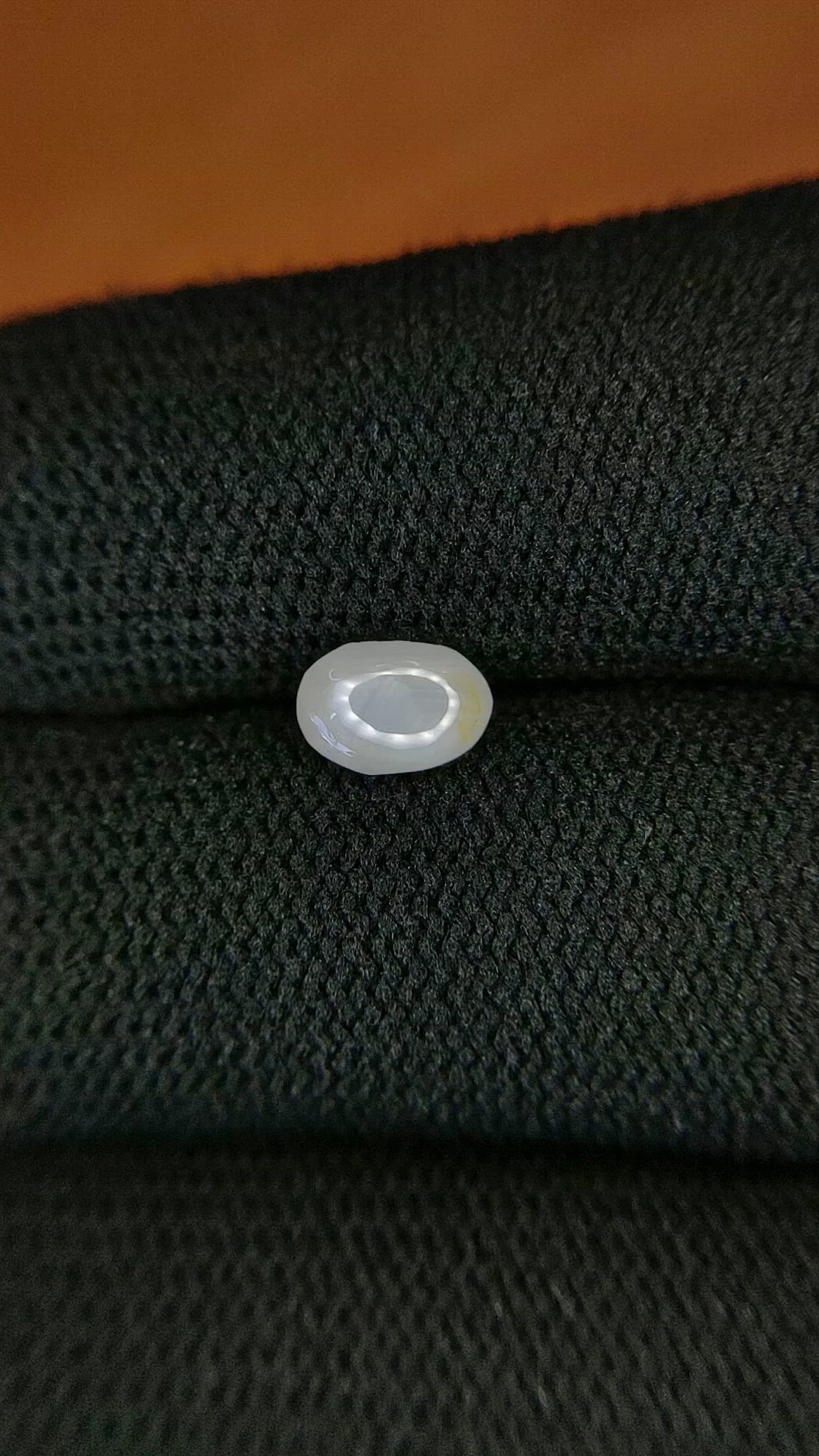 1.24 Ct. White Star Sapphire from Ceylon (Sri Lanka) Size Video