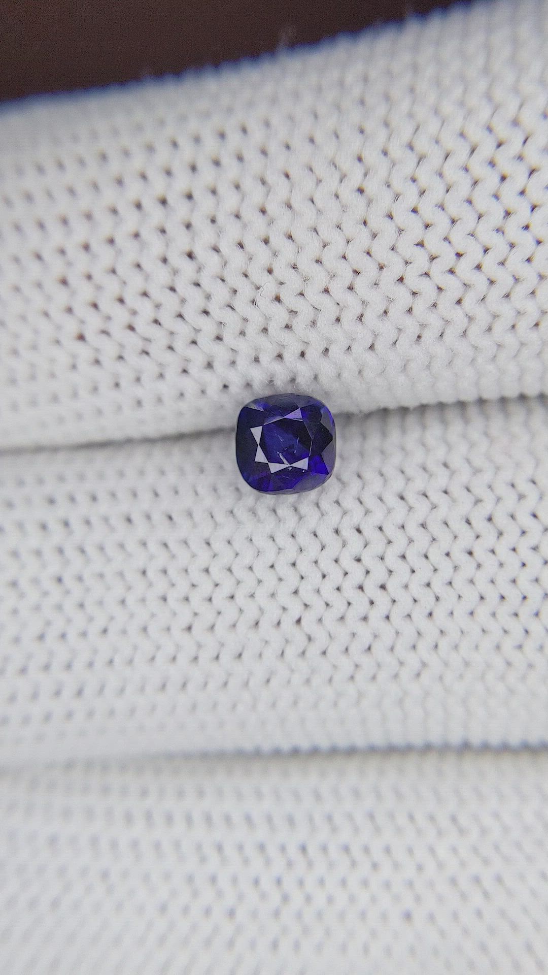 1.03 Ct. Blue Sapphire from Tanzania Size Video