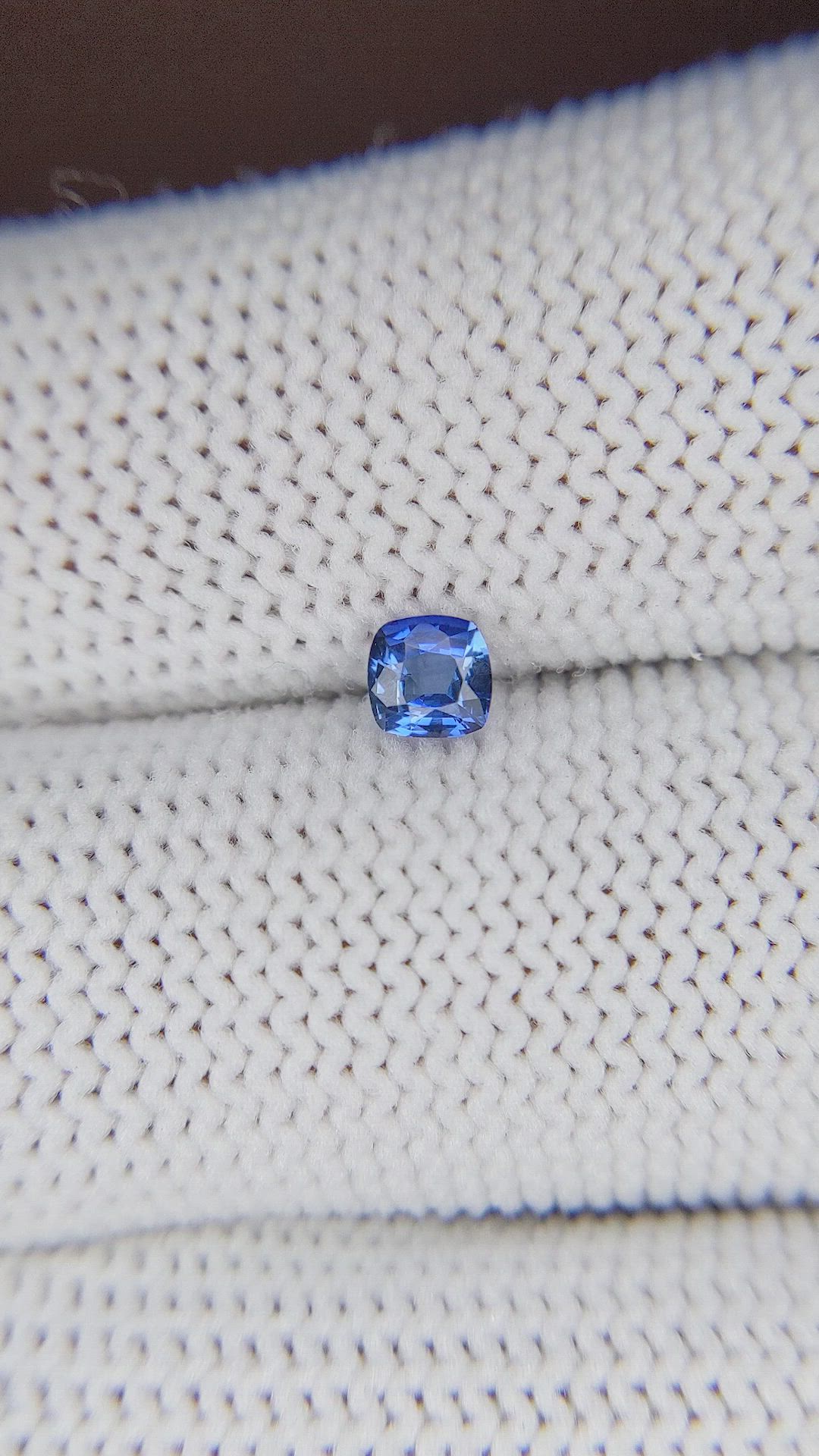 0.31 Ct. Blue Sapphire from Tanzania Size Video