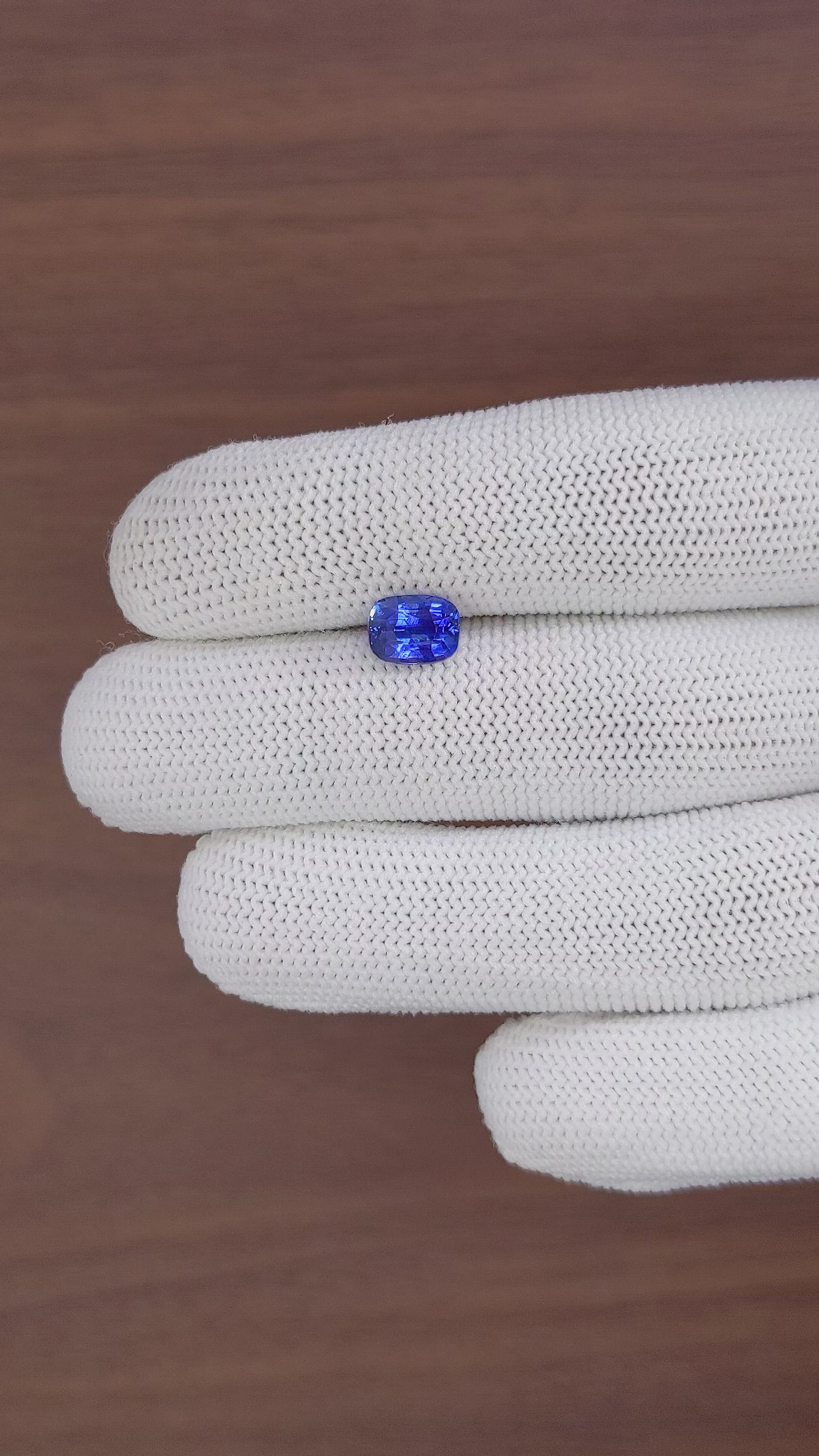 2.29 Ct. Blue Sapphire from Tanzania Size Video