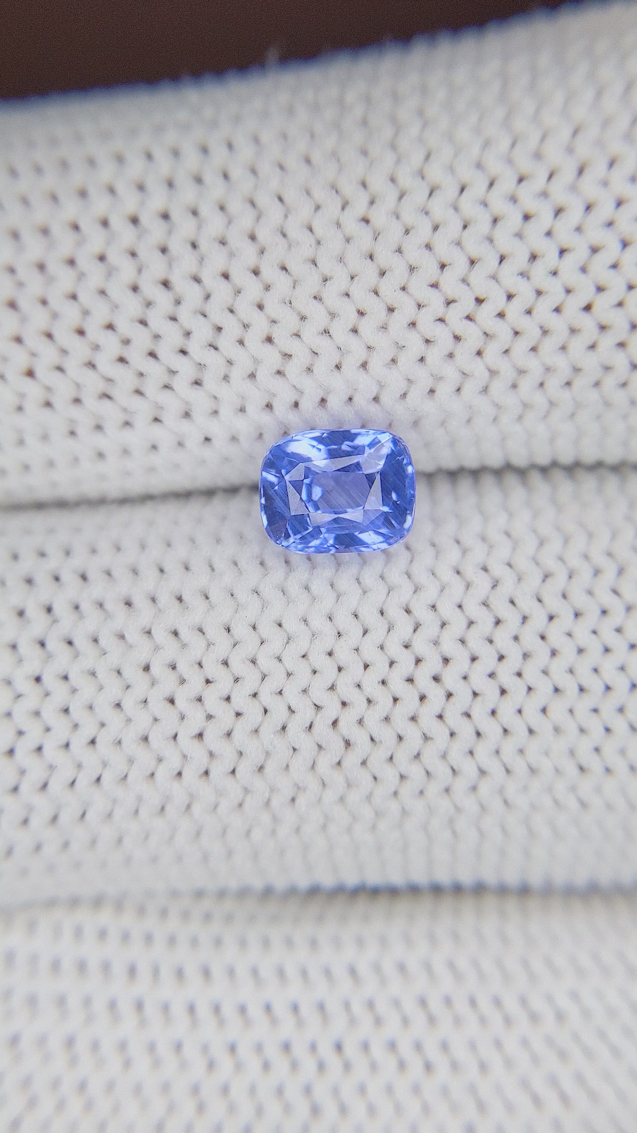 1.52 Ct. Blue Sapphire from Tanzania Size Video