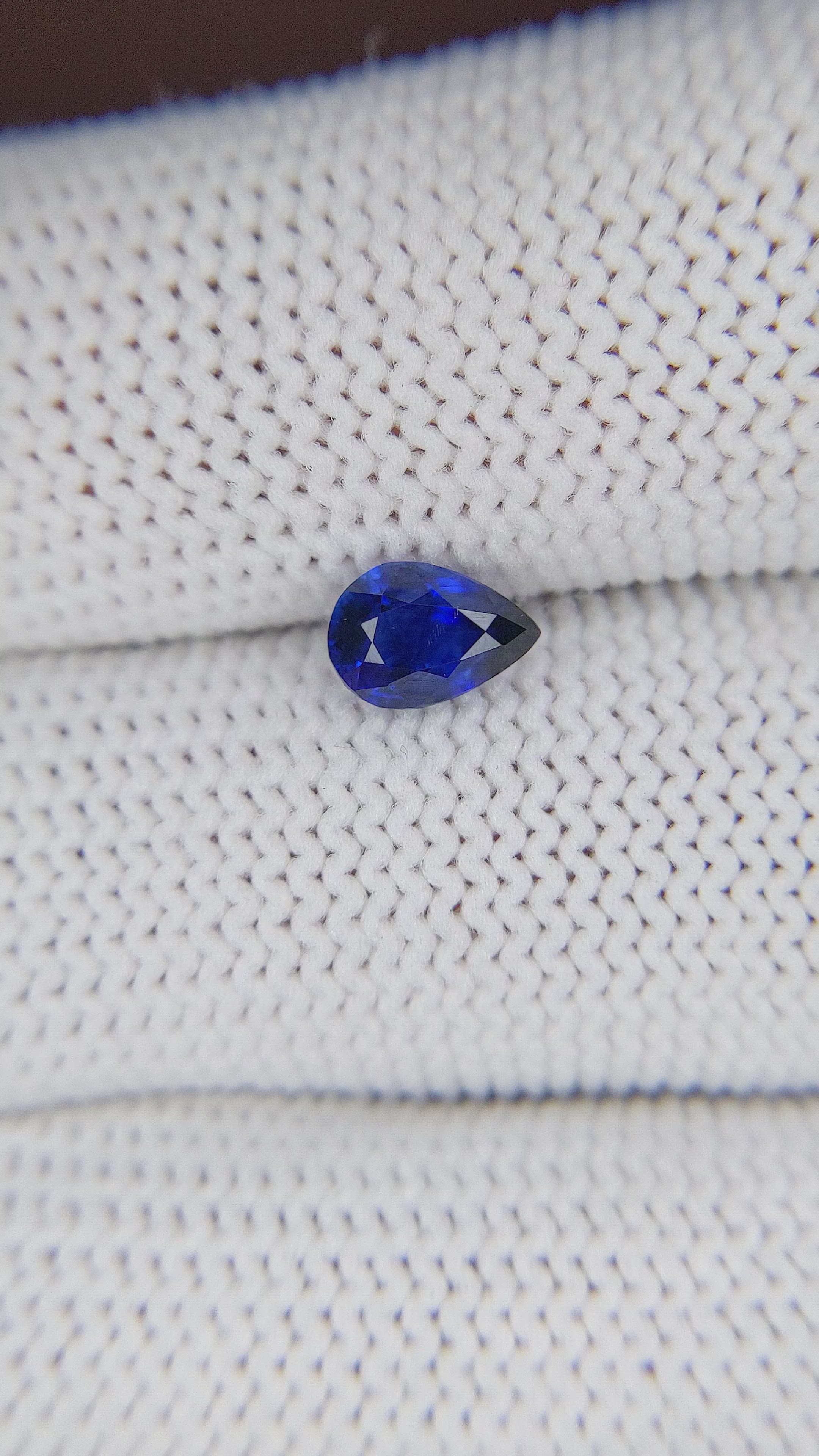 1.01 Ct. Blue Sapphire from Tanzania Size Video
