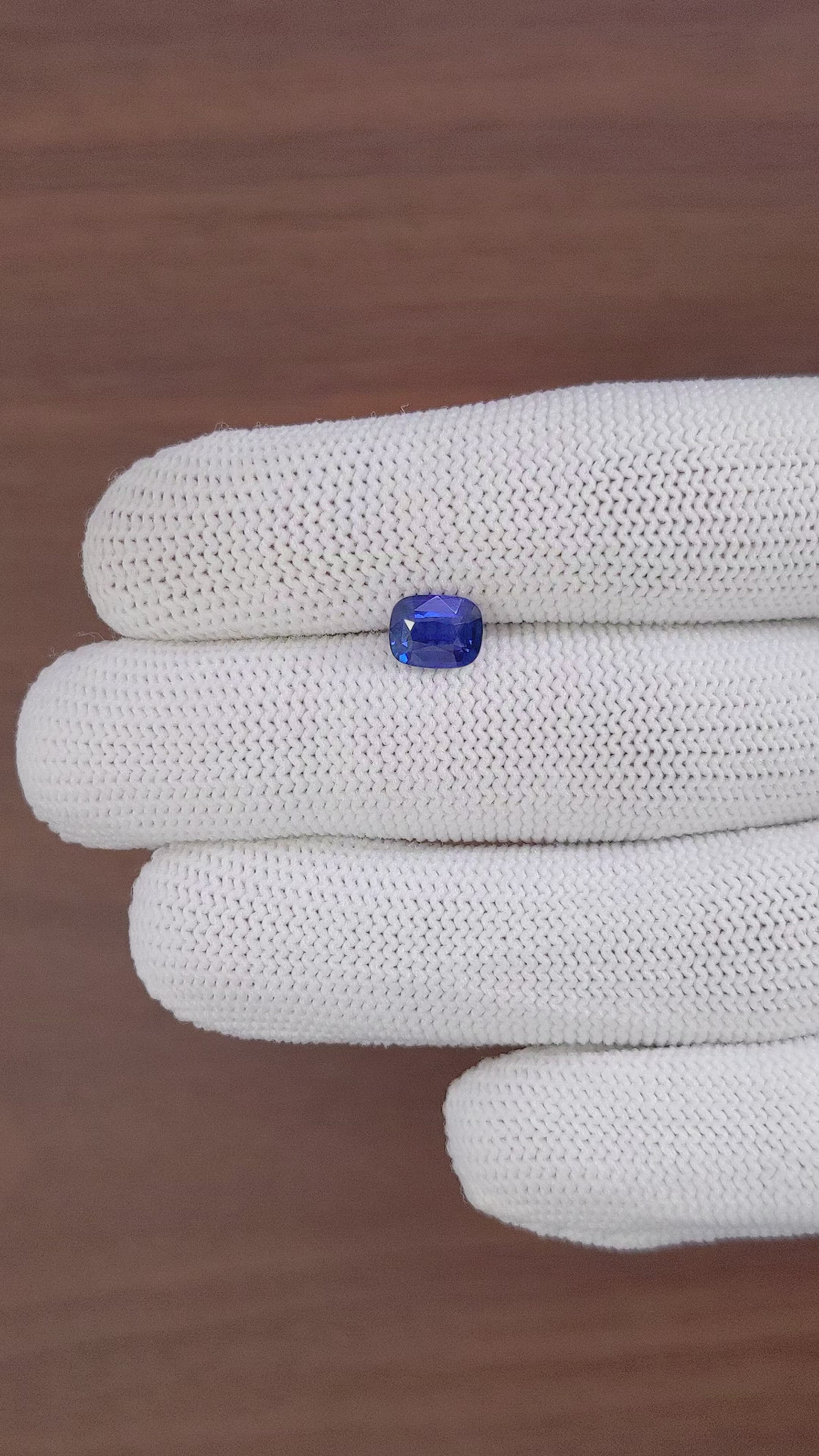 1.39 Ct. Blue Sapphire from Tanzania Size Video