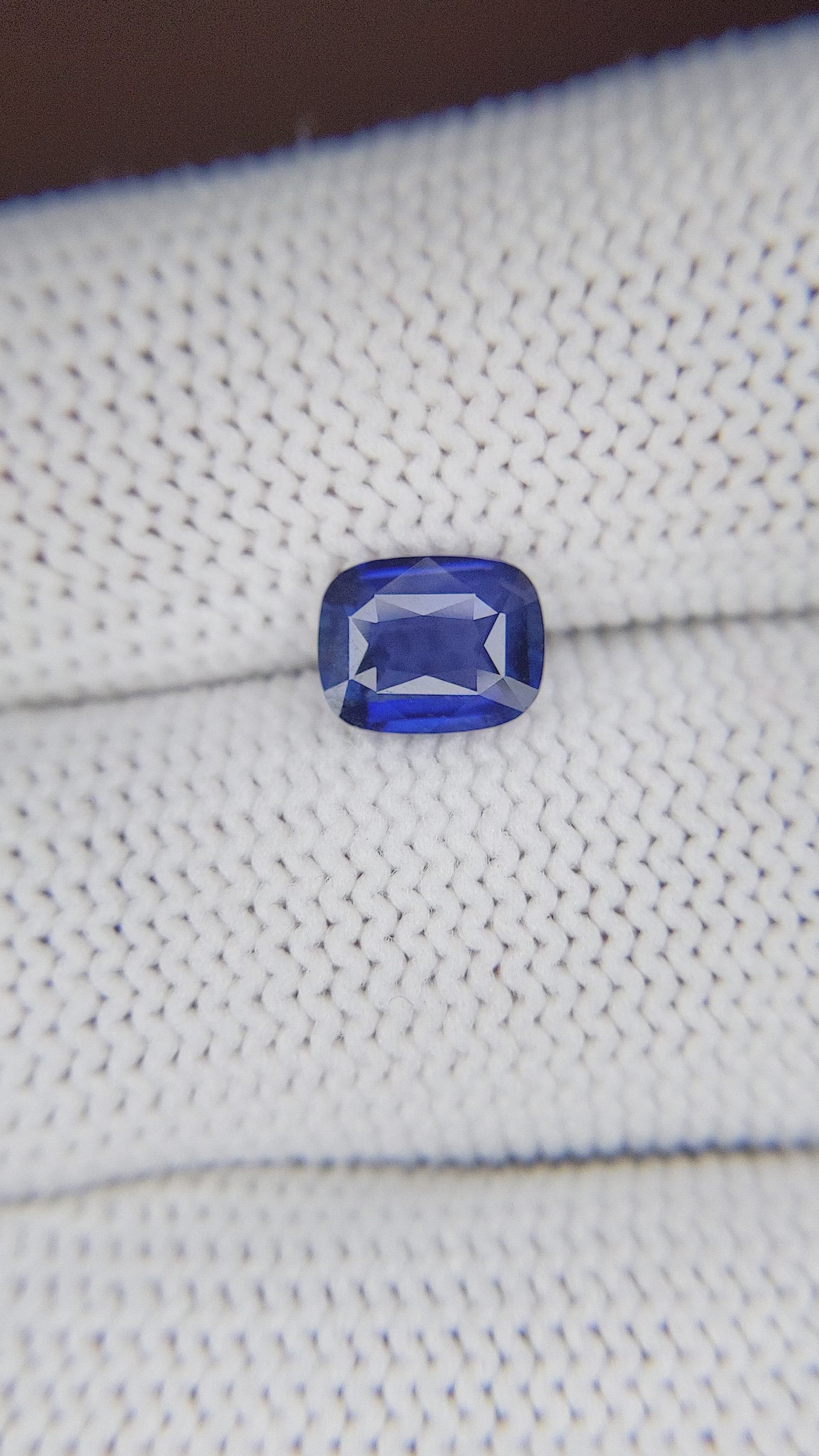 1.39 Ct. Blue Sapphire from Tanzania Size Video