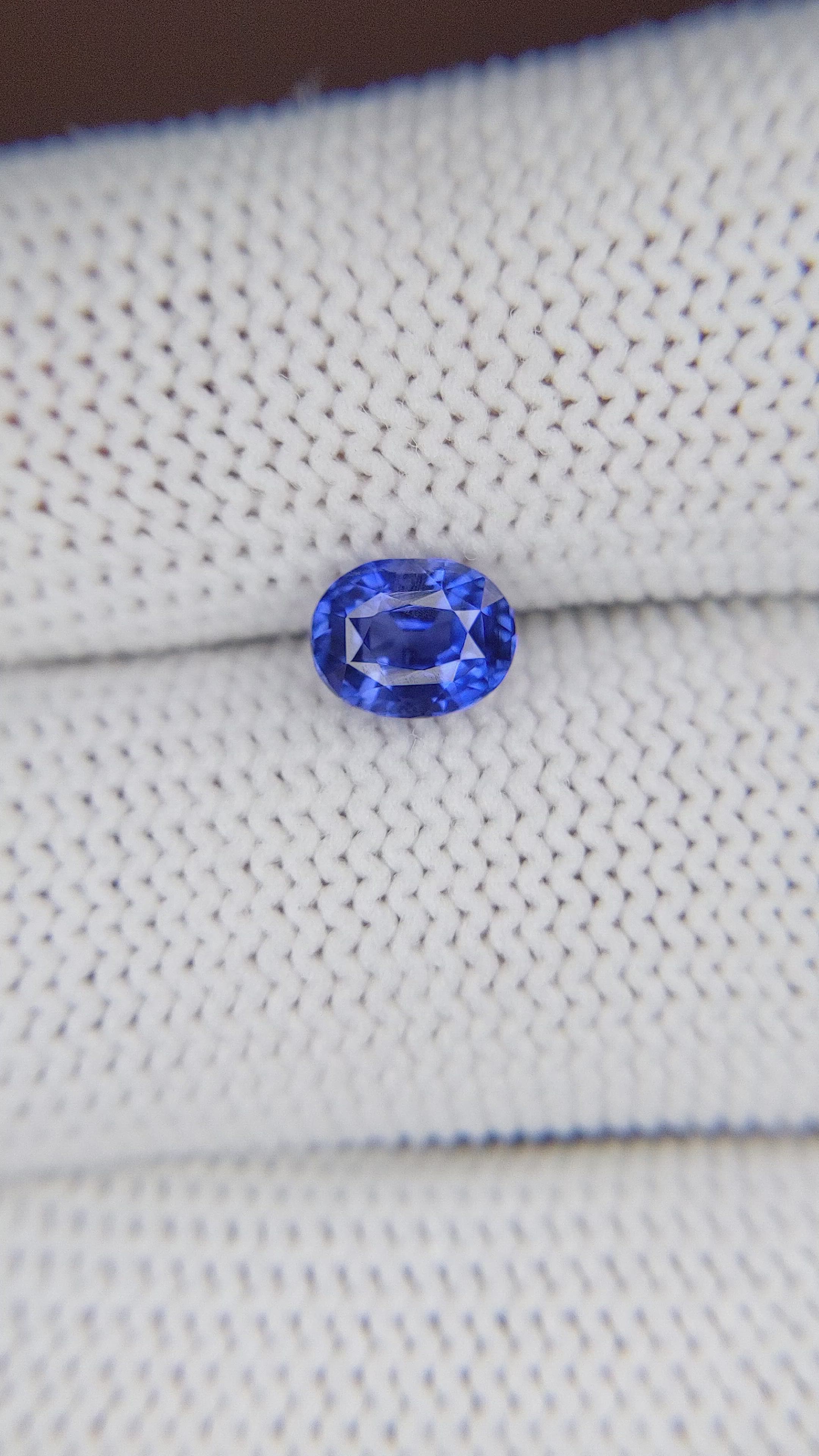 1.27 Ct. Blue Sapphire from Tanzania Size Video