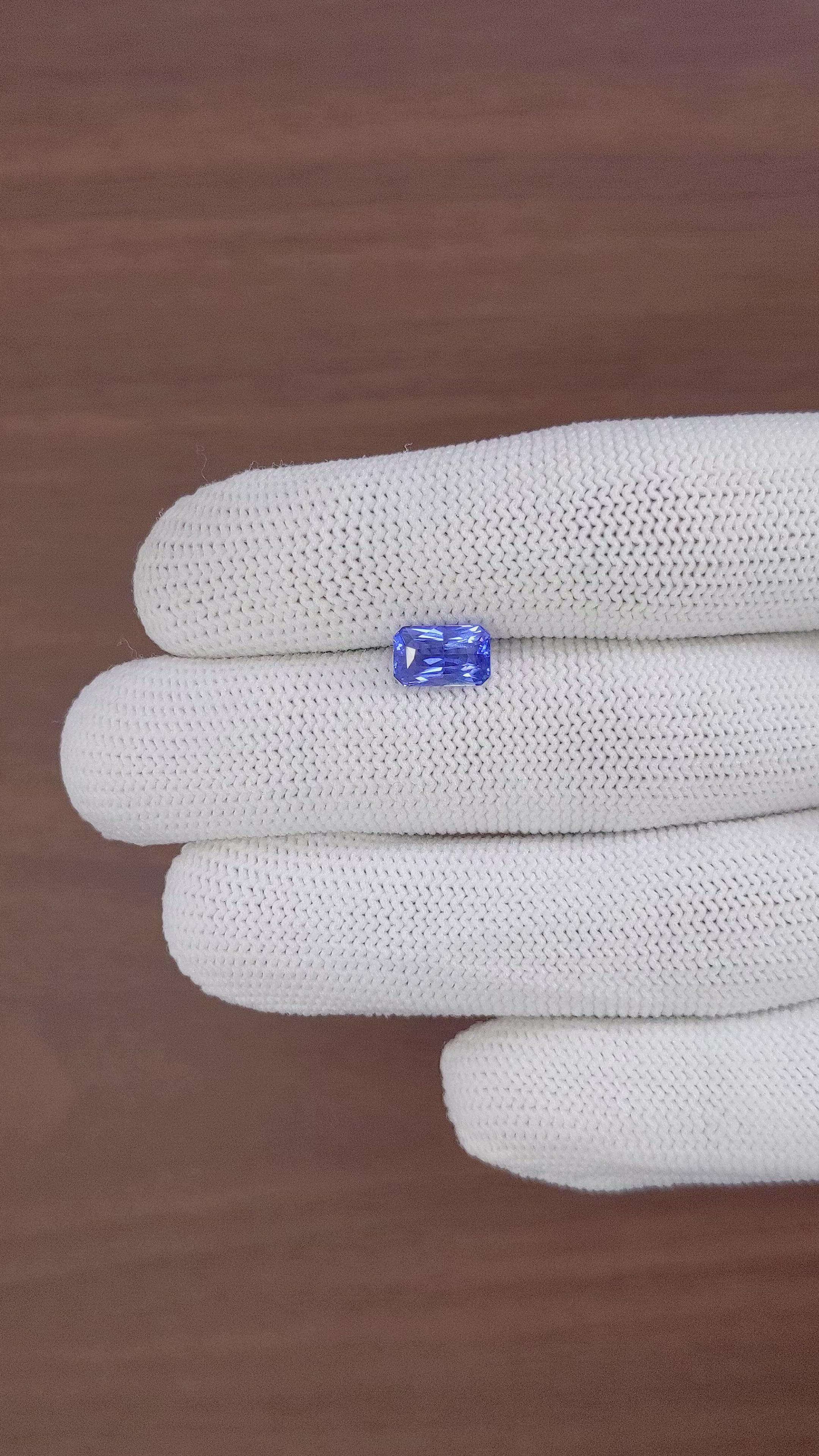 2.07 Ct. Blue Sapphire from Tanzania Size Video
