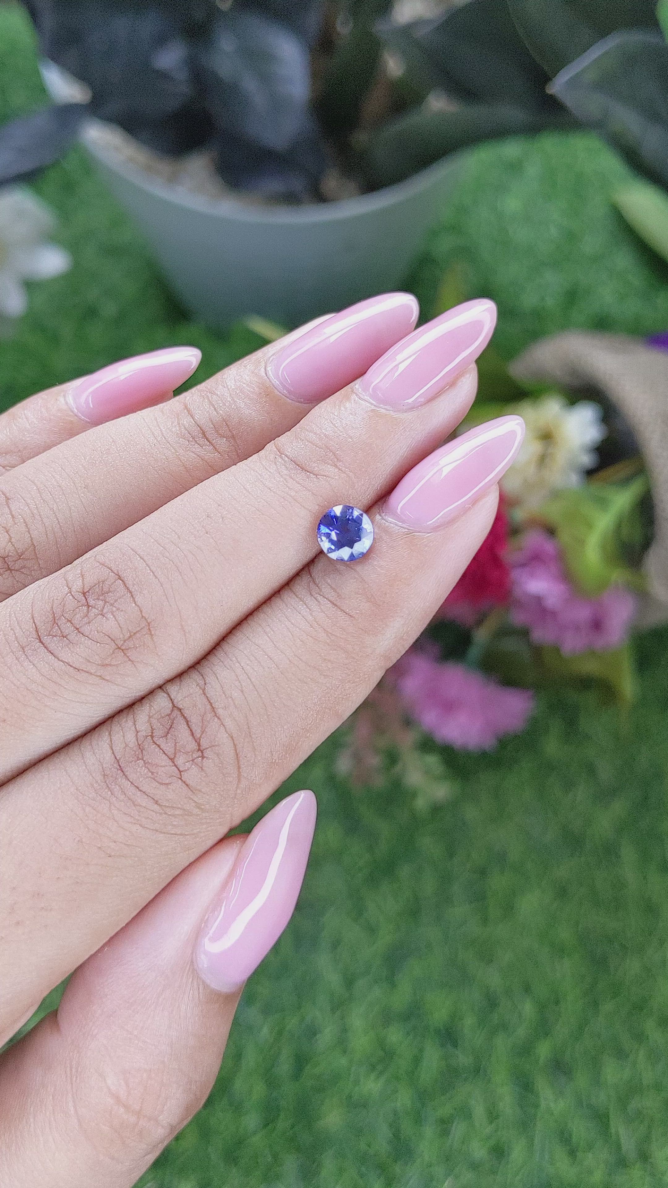 1.00 Ct. Color Change Sapphire from Tanzania Size Video
