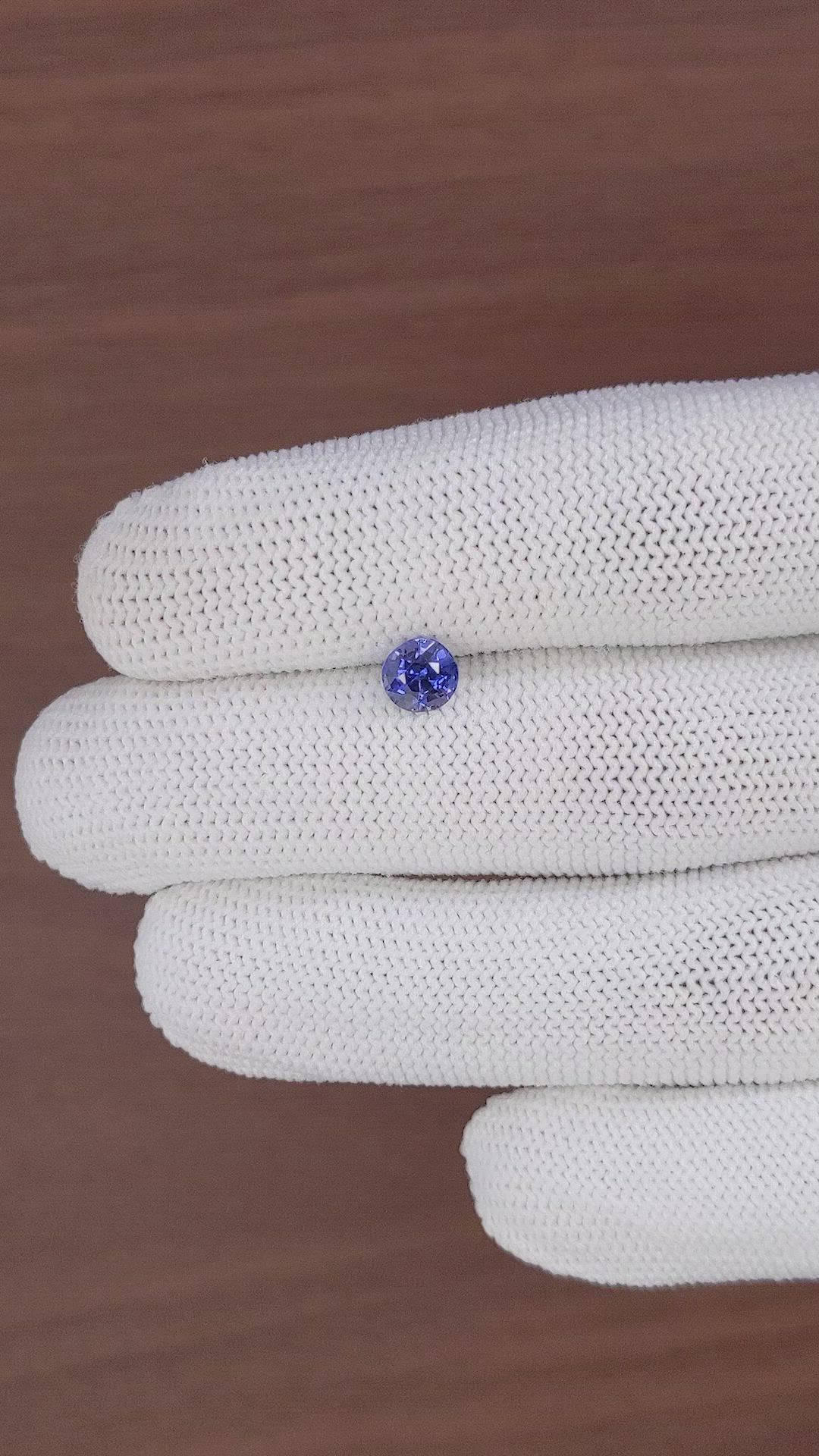 1.00 Ct. Color Change Sapphire from Tanzania Size Video