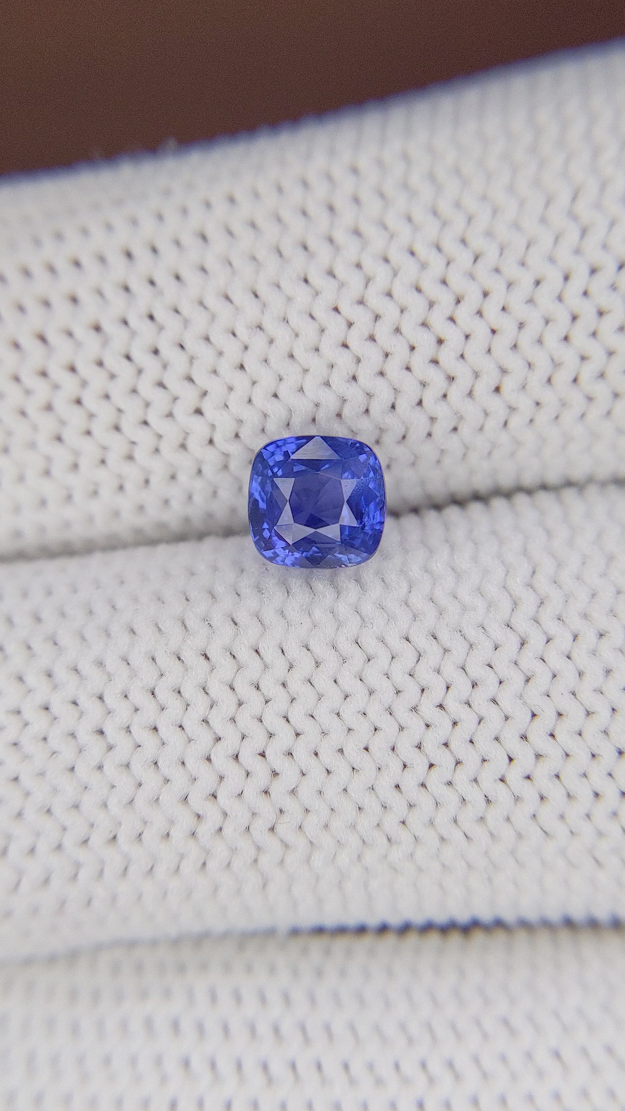 1.54 Ct. Blue Sapphire from Madagascar Size Video