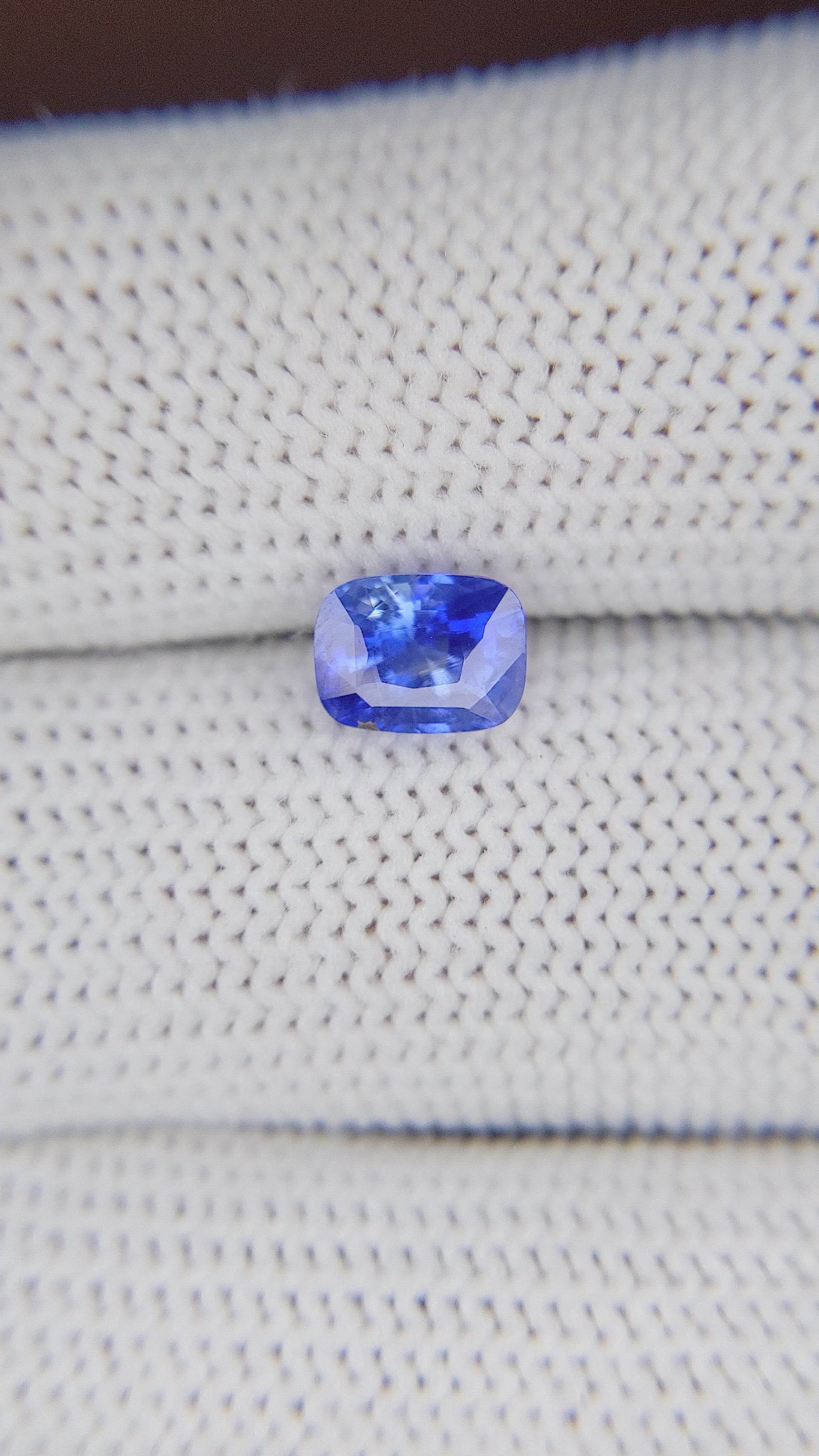 1.54 Ct. Blue Sapphire from Madagascar Size Video