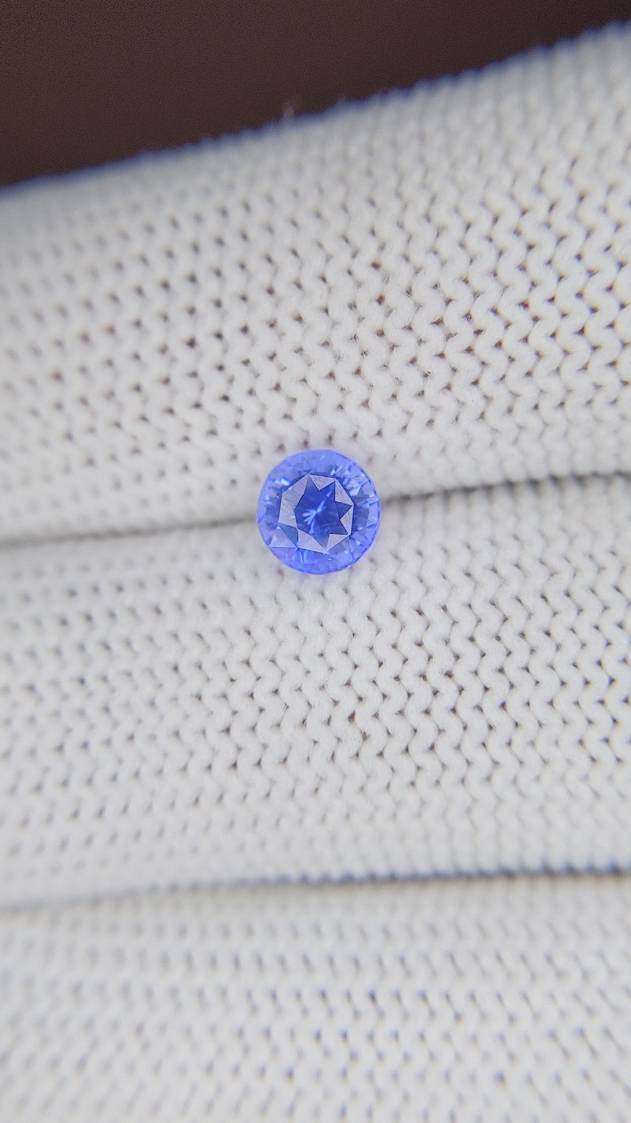 1.04 Ct. Blue Sapphire from Madagascar Size Video