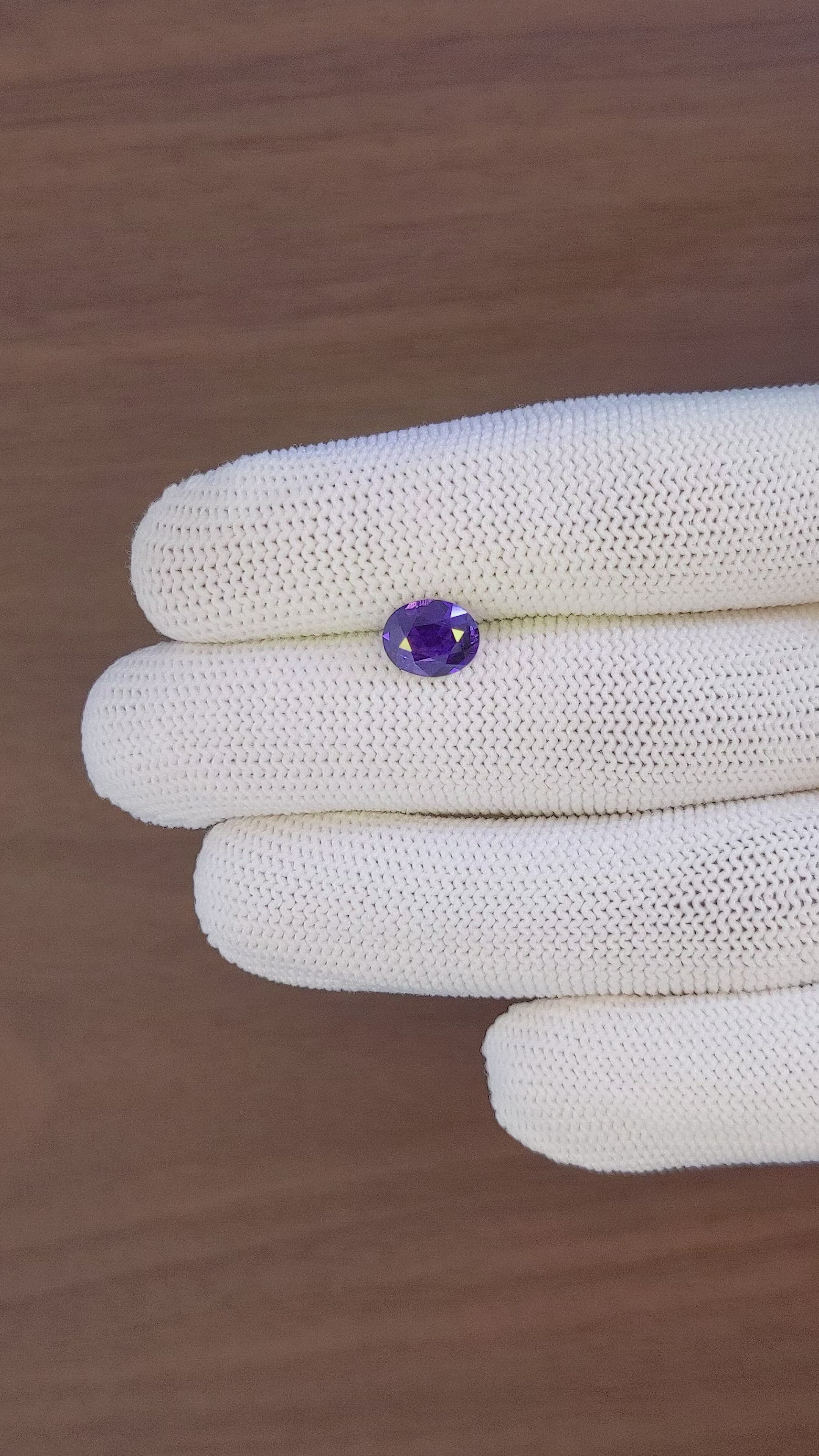 1.69 Ct. Color Change Sapphire from Tanzania Size Video