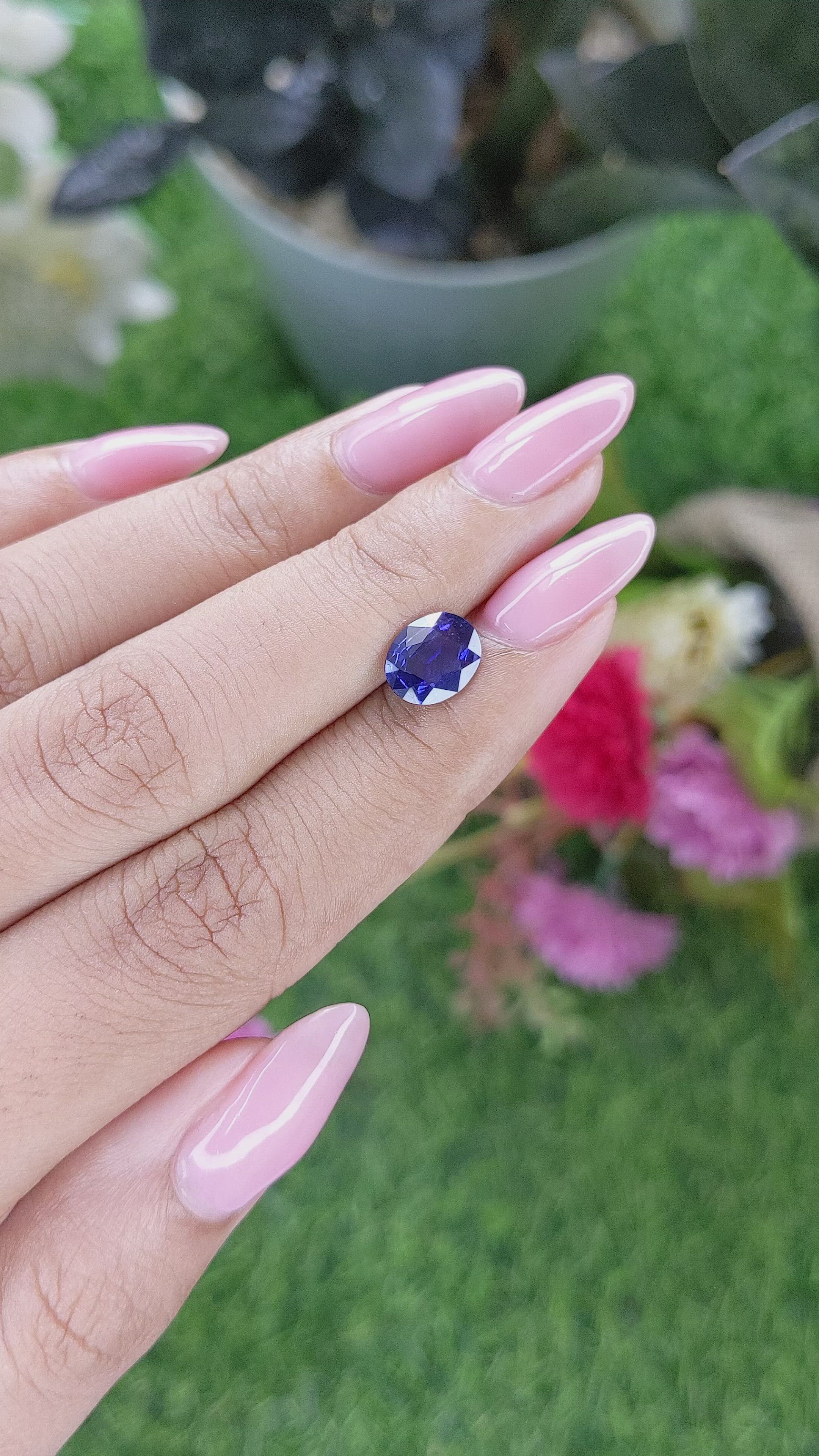 1.69 Ct. Color Change Sapphire from Tanzania Size Video