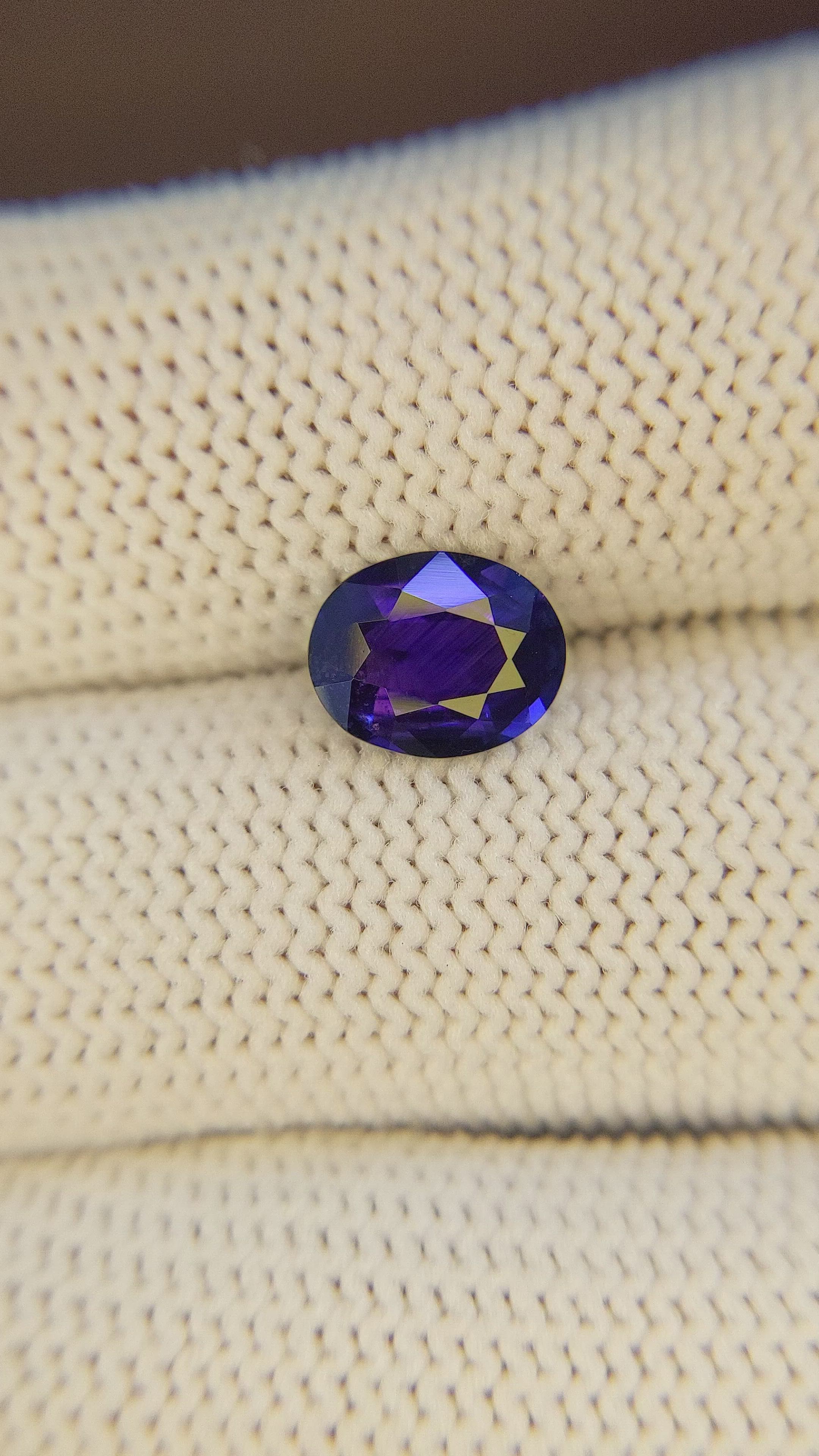 1.69 Ct. Color Change Sapphire from Tanzania Size Video