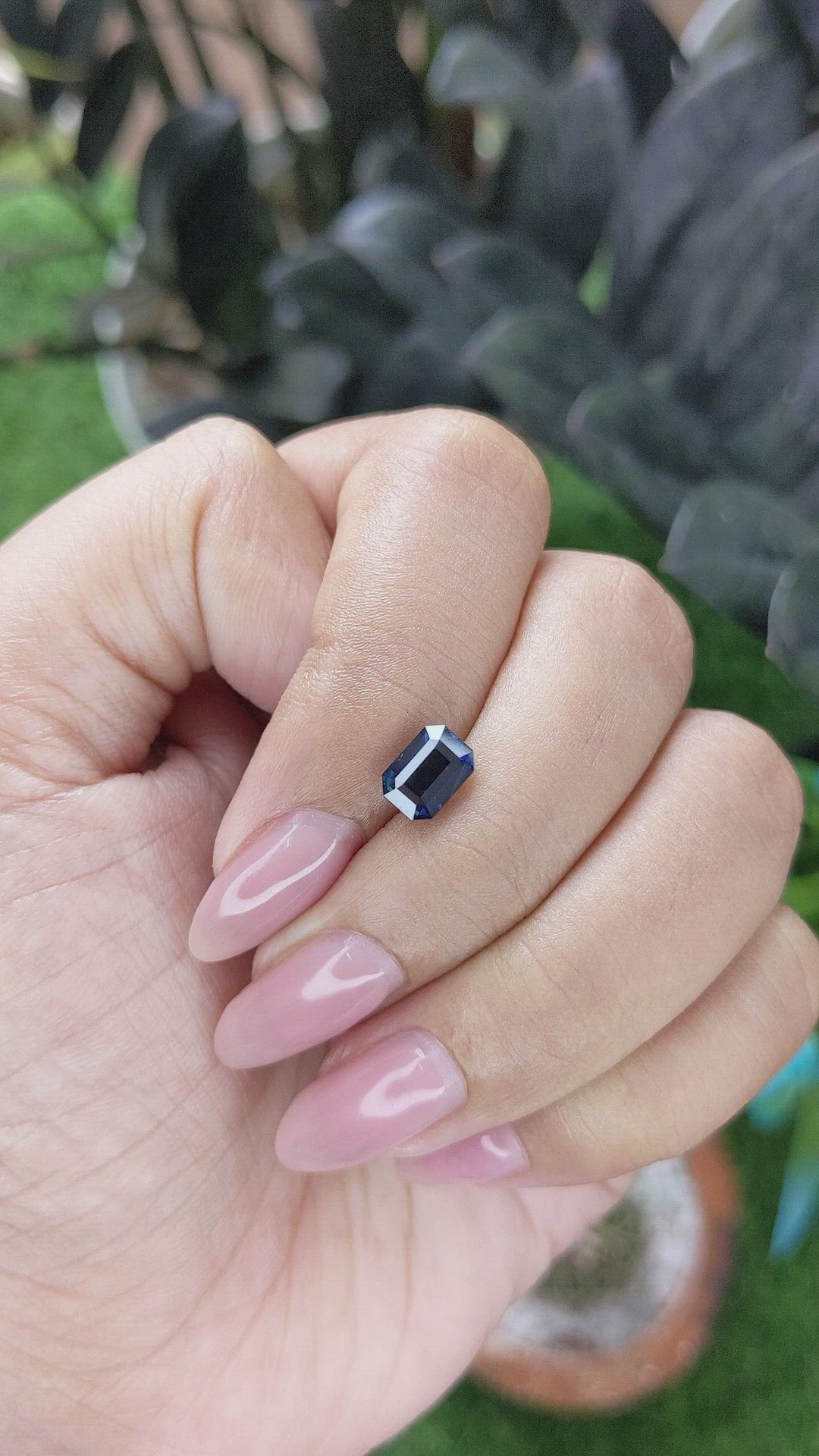 1.53 Ct. Blue Sapphire from Nigeria Size Video