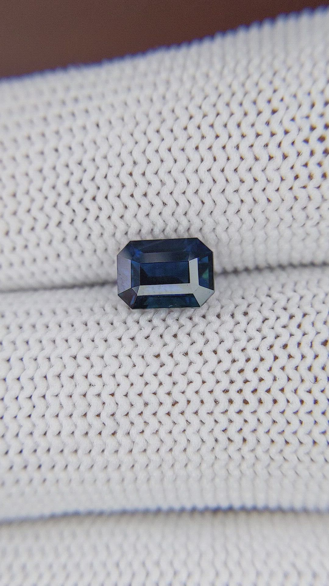 1.53 Ct. Blue Sapphire from Nigeria Size Video