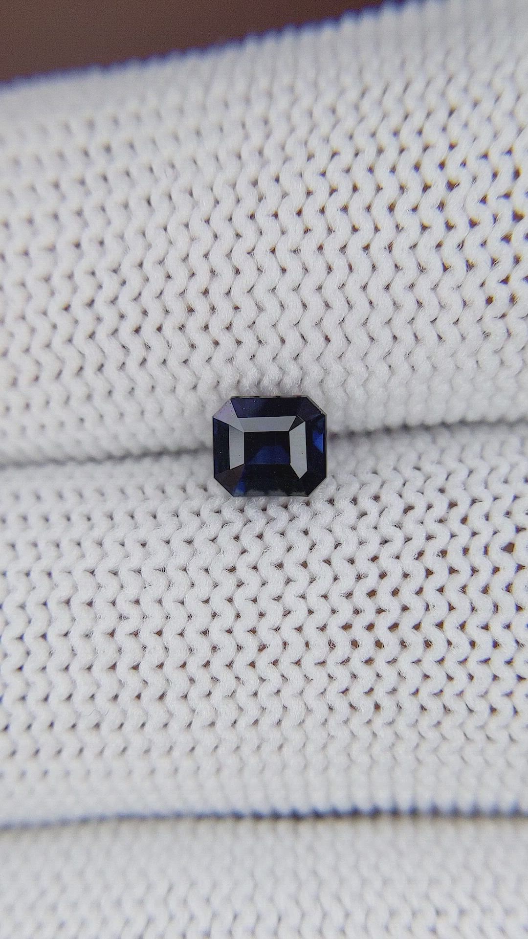 0.73 Ct. Blue Sapphire from Nigeria Size Video