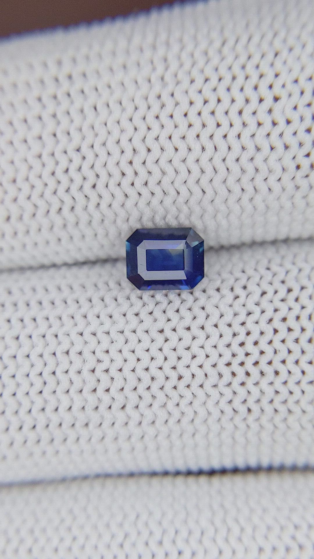 0.73 Ct. Blue Sapphire from Nigeria Size Video