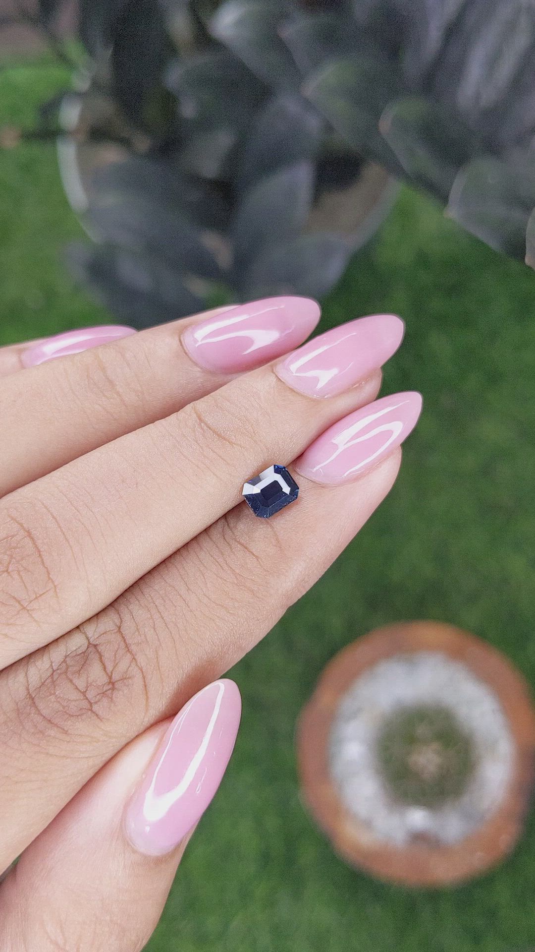 0.85 Ct. Blue Sapphire from Nigeria Size Video