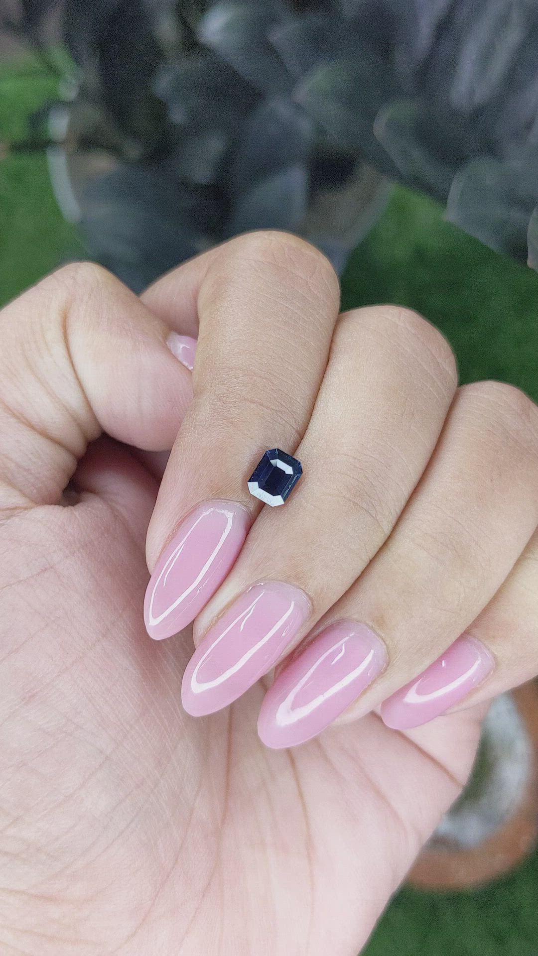 0.85 Ct. Blue Sapphire from Nigeria Size Video