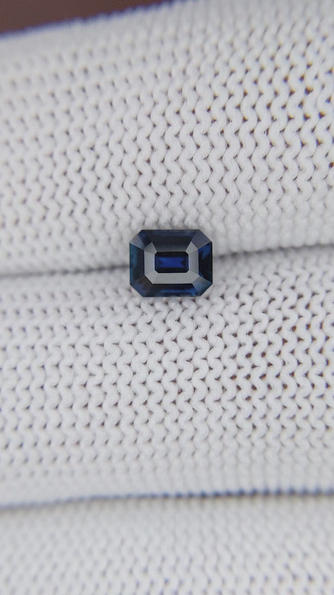 0.85 Ct. Blue Sapphire from Nigeria Size Video