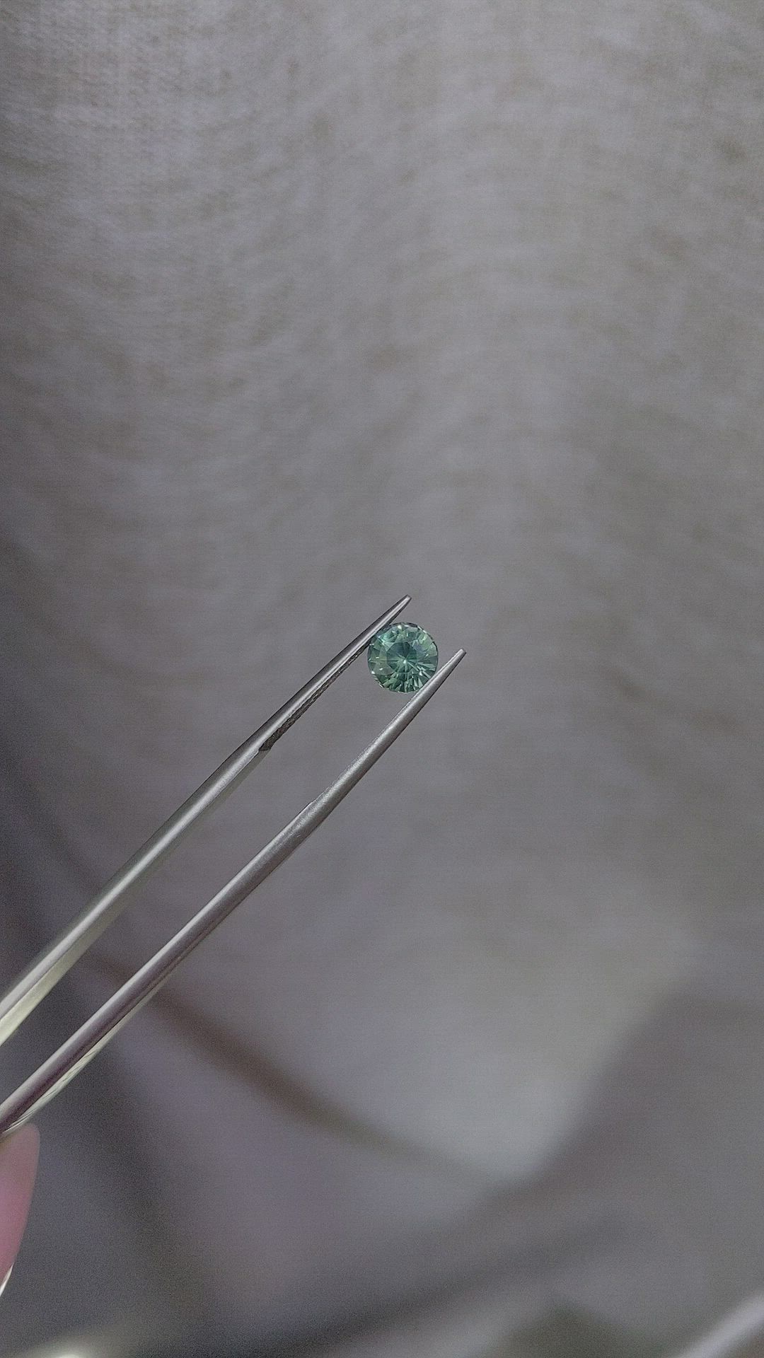 1.12 Ct. Yellowish Green Sapphire from Madagascar Size Video