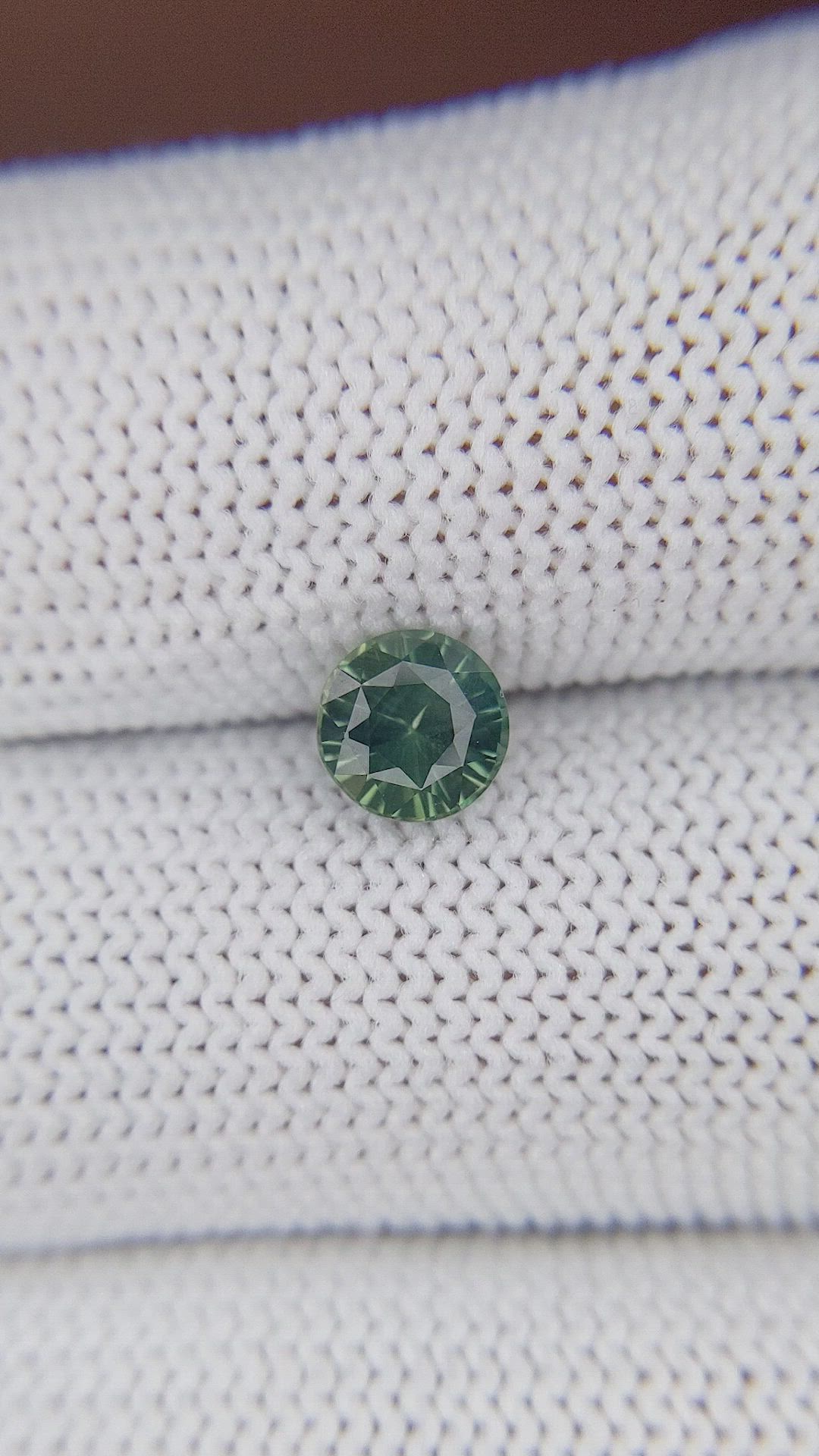 1.12 Ct. Yellowish Green Sapphire from Madagascar Size Video