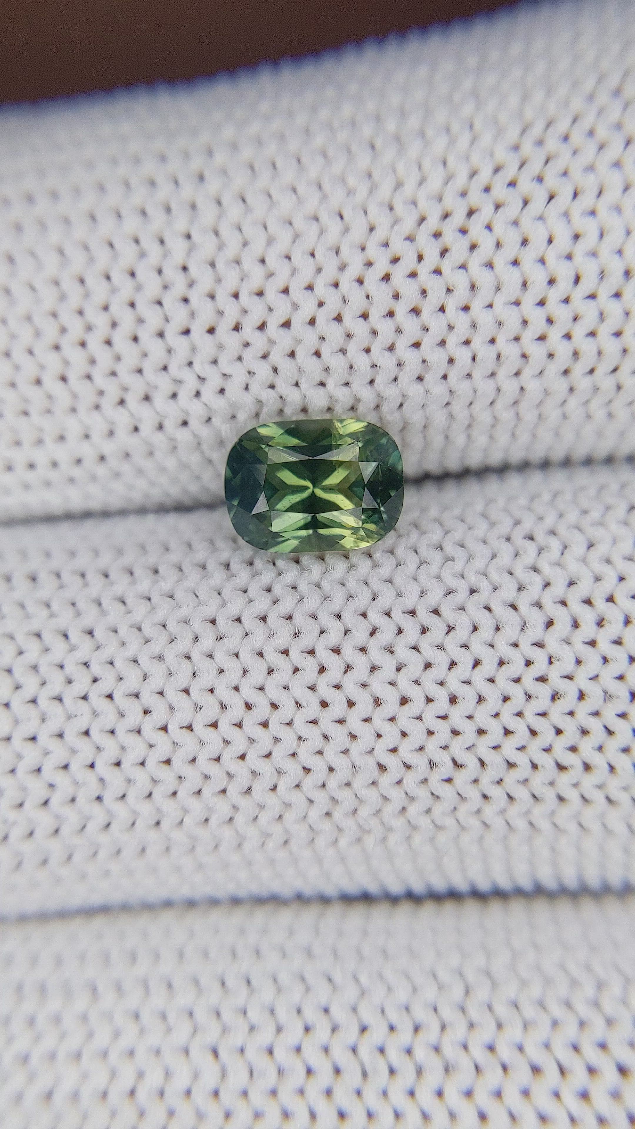 1.62 Ct. Bi Color / Parti Sapphire from Madagascar Size Video