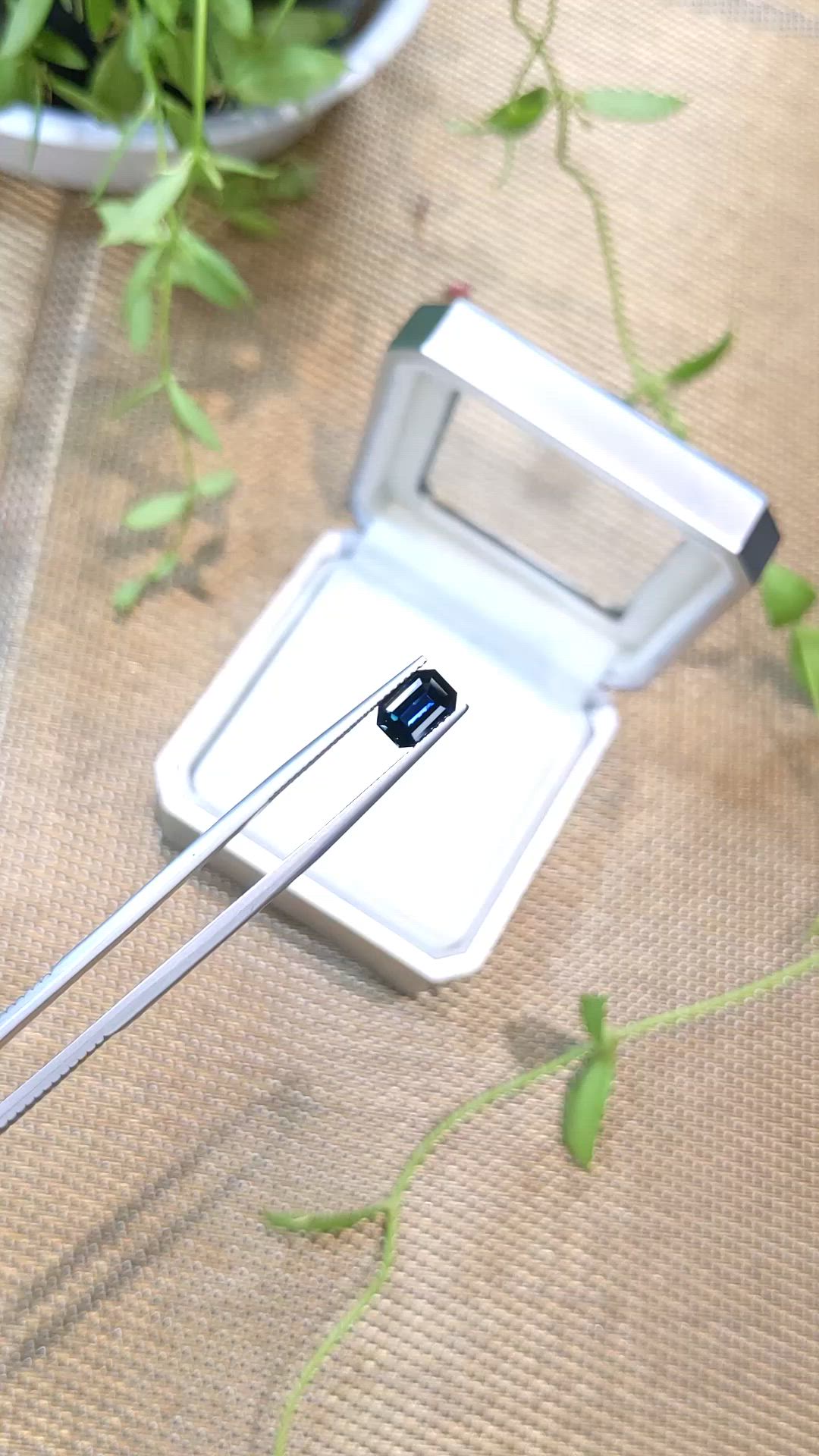 1.54 Ct. Blue Sapphire from Australia Size Video